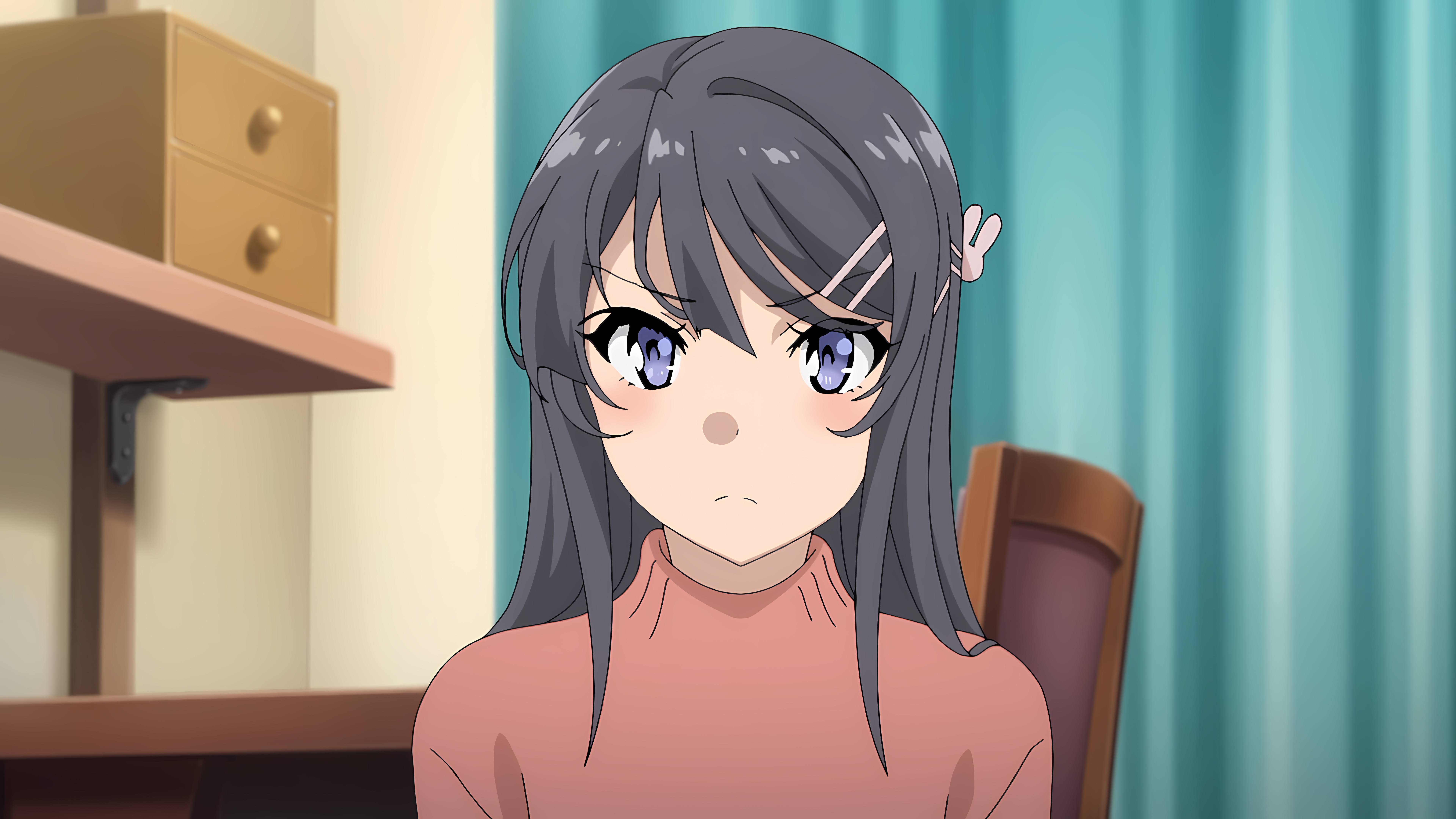 Sakurajima Mai from Seishun Buta Yarō wa Bunny Girl-senpai no Yume wo Minai HD Wallpaper