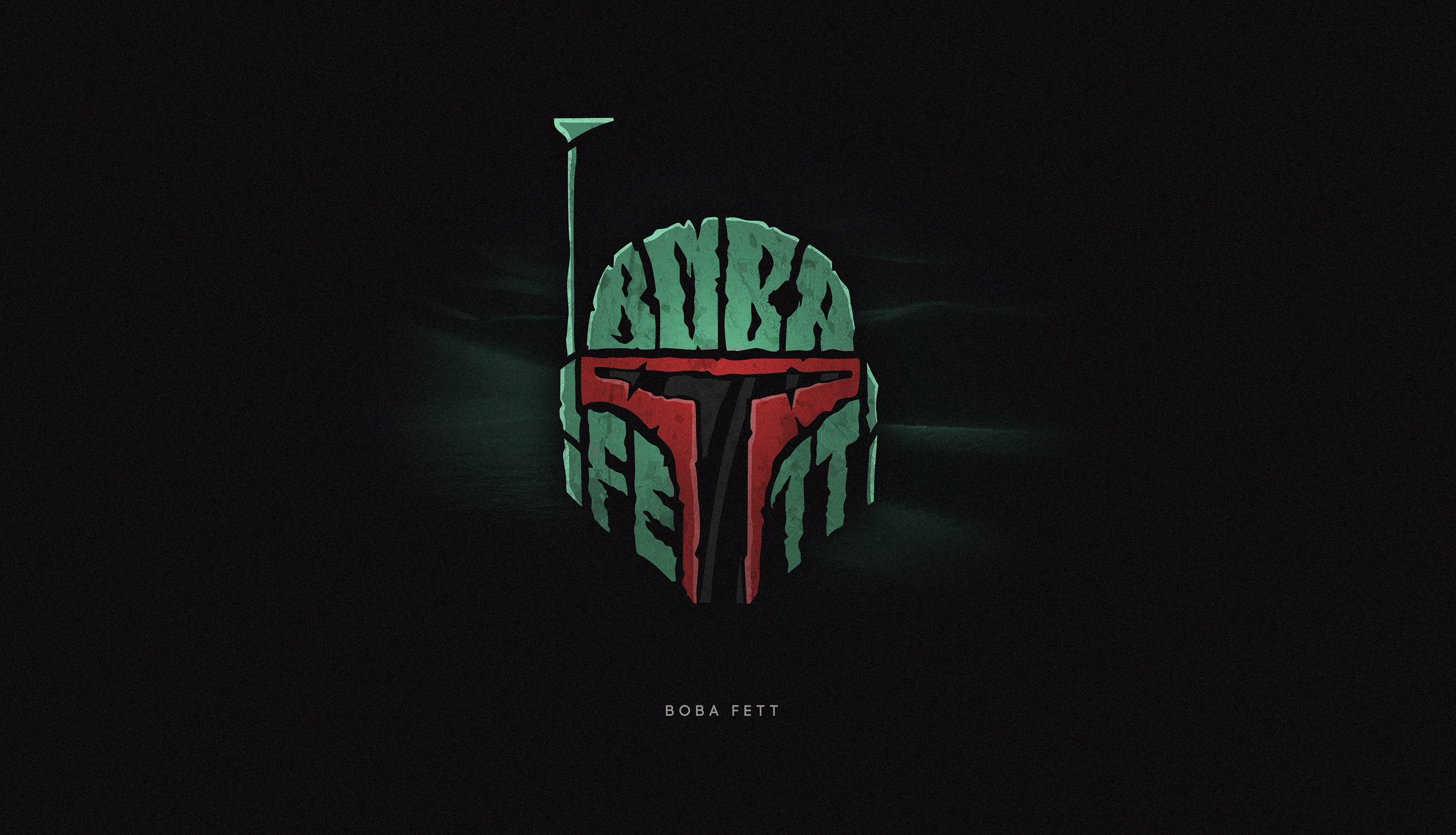 Boba Fett Helmet Logo Star Wars HD Wallpaper