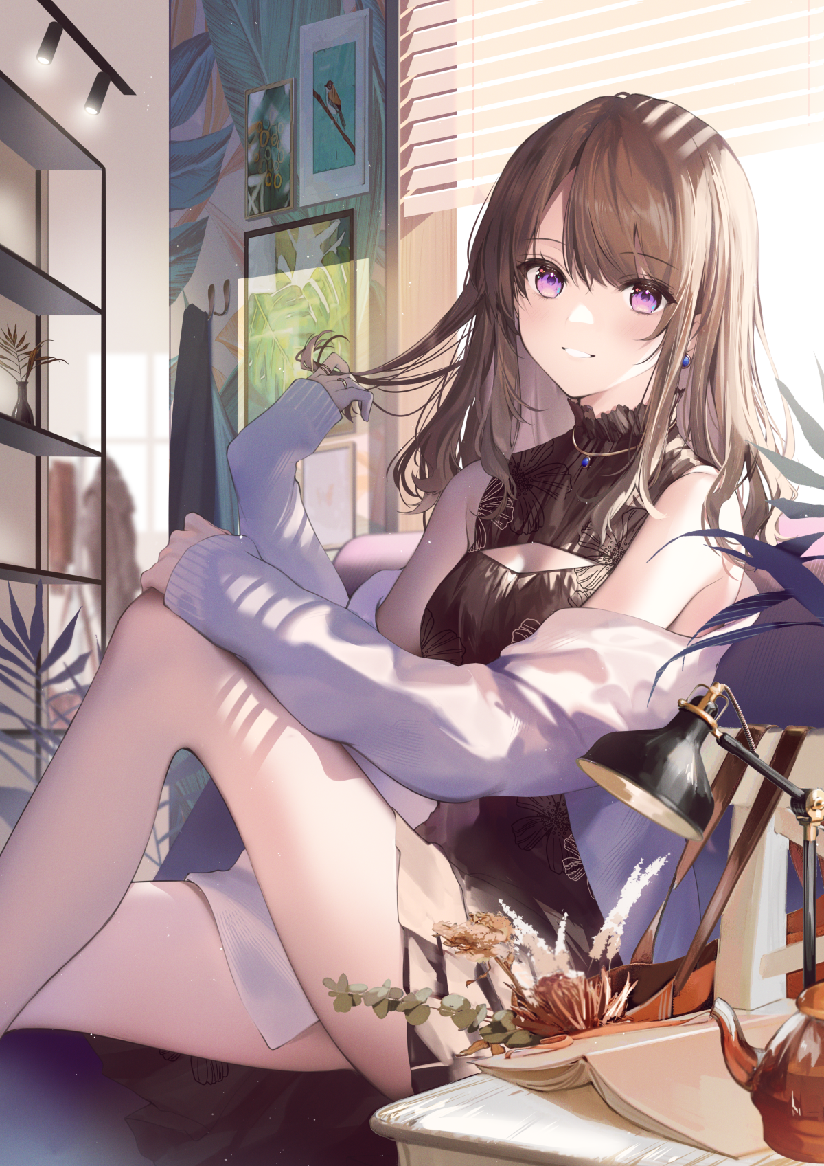 Fan art of a girl by Necomi HD Phone Wallpaper