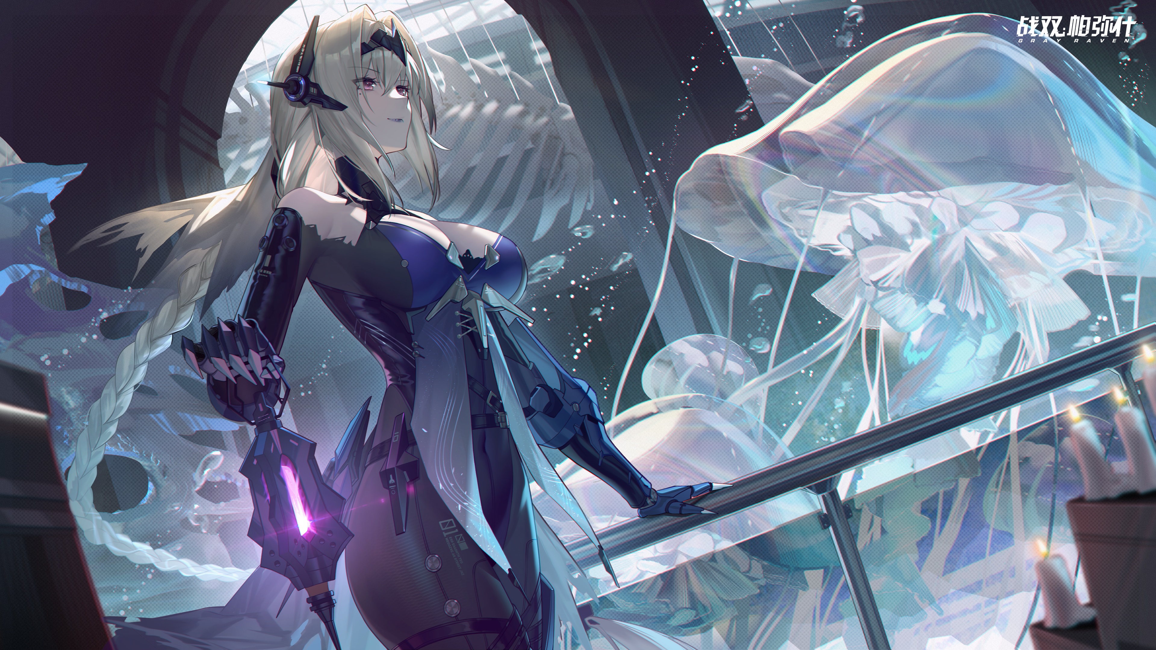 4K Punishing: Gray Raven anime game character HD Wallpaper