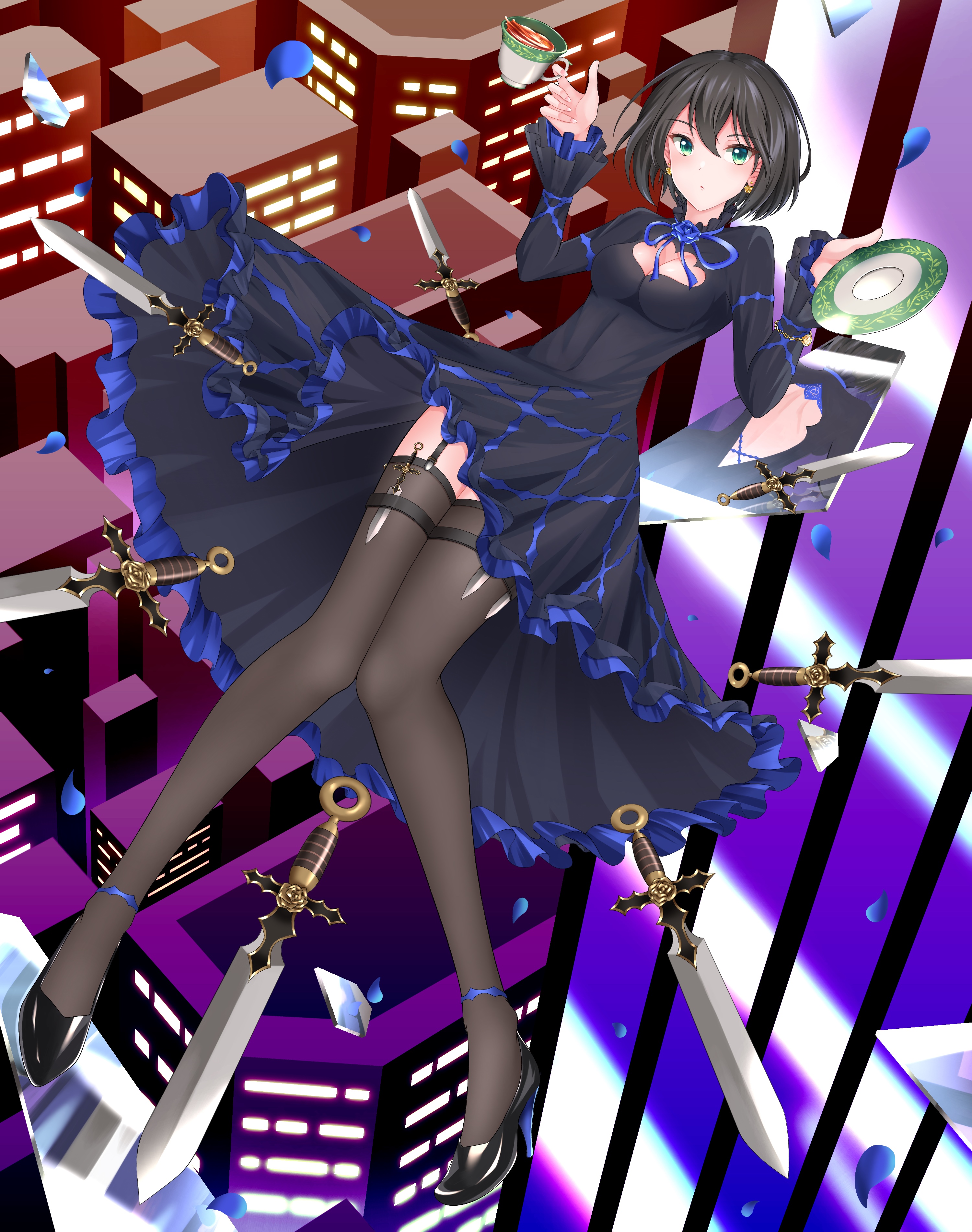 Counter:Side Elizabeth Pendragon Fan Art HD Phone Wallpaper