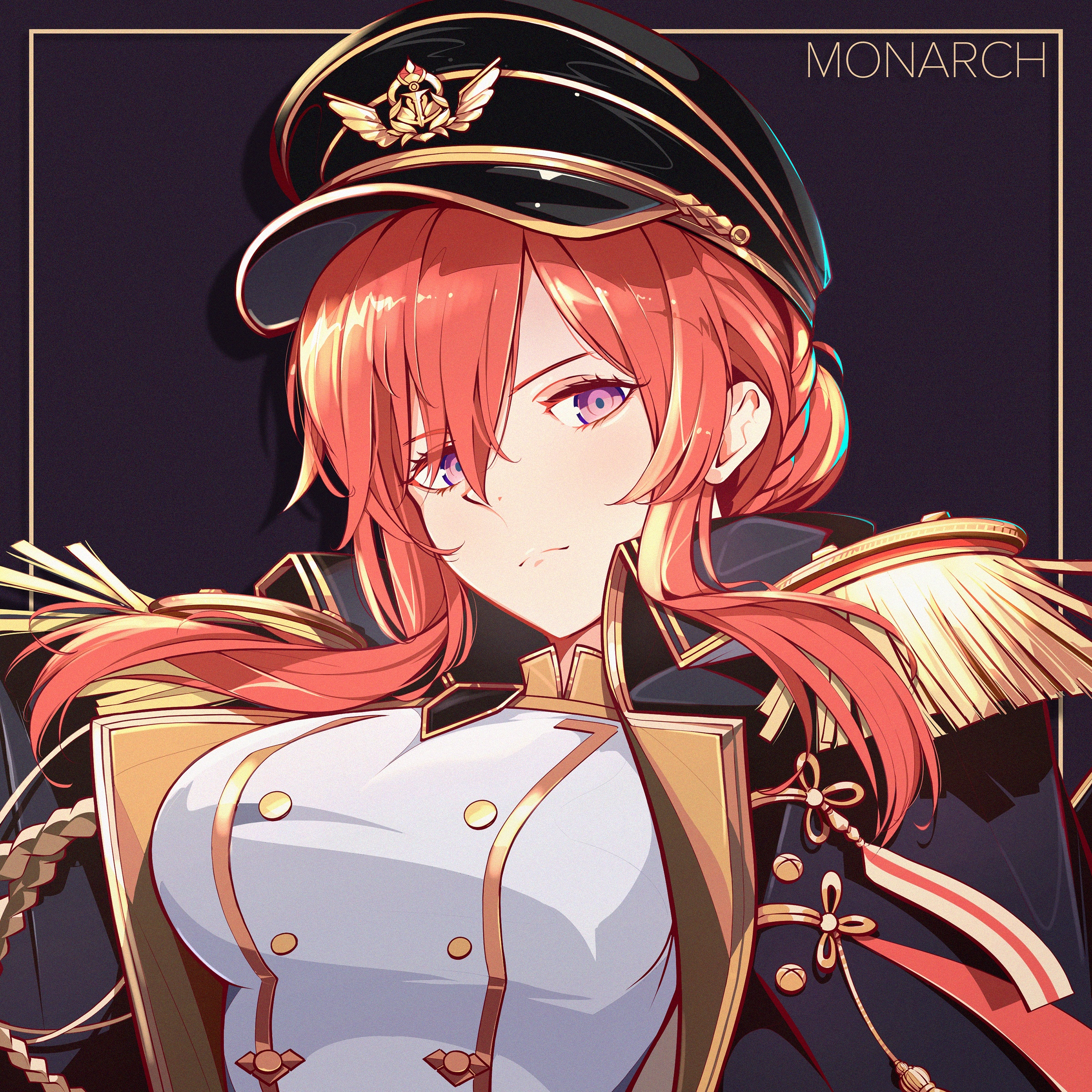 Monarch from Azur Lane fan art HD Wallpaper