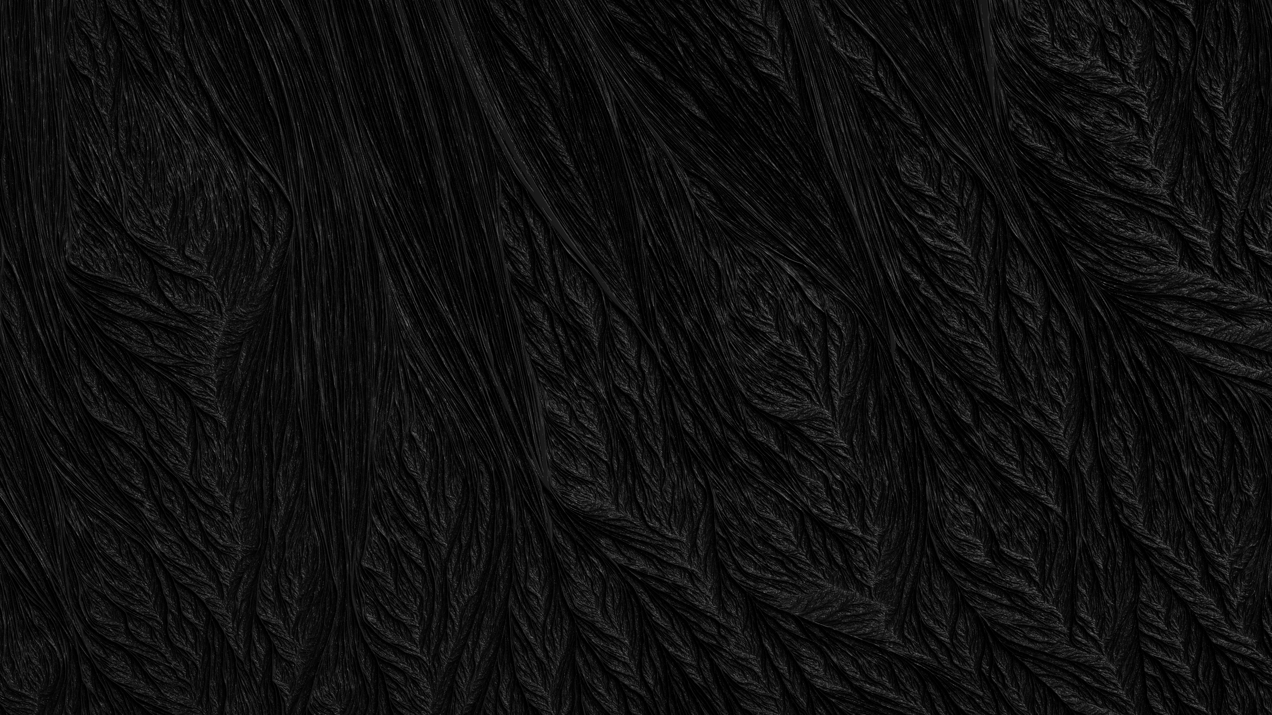 4K abstract black pattern by Jean-Marc Denis HD Wallpaper