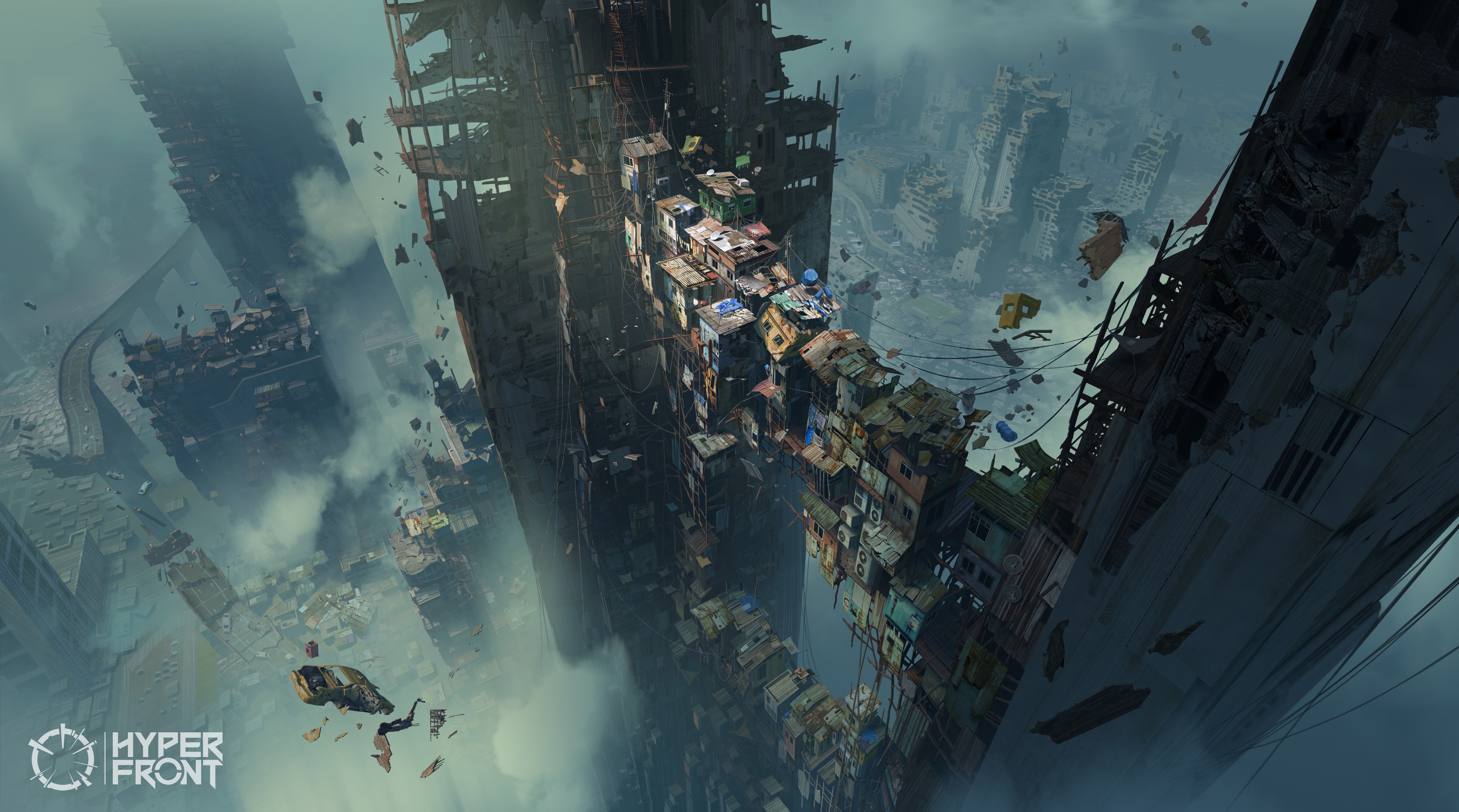 4K Dystopian Ruins Cityscape HD Wallpaper