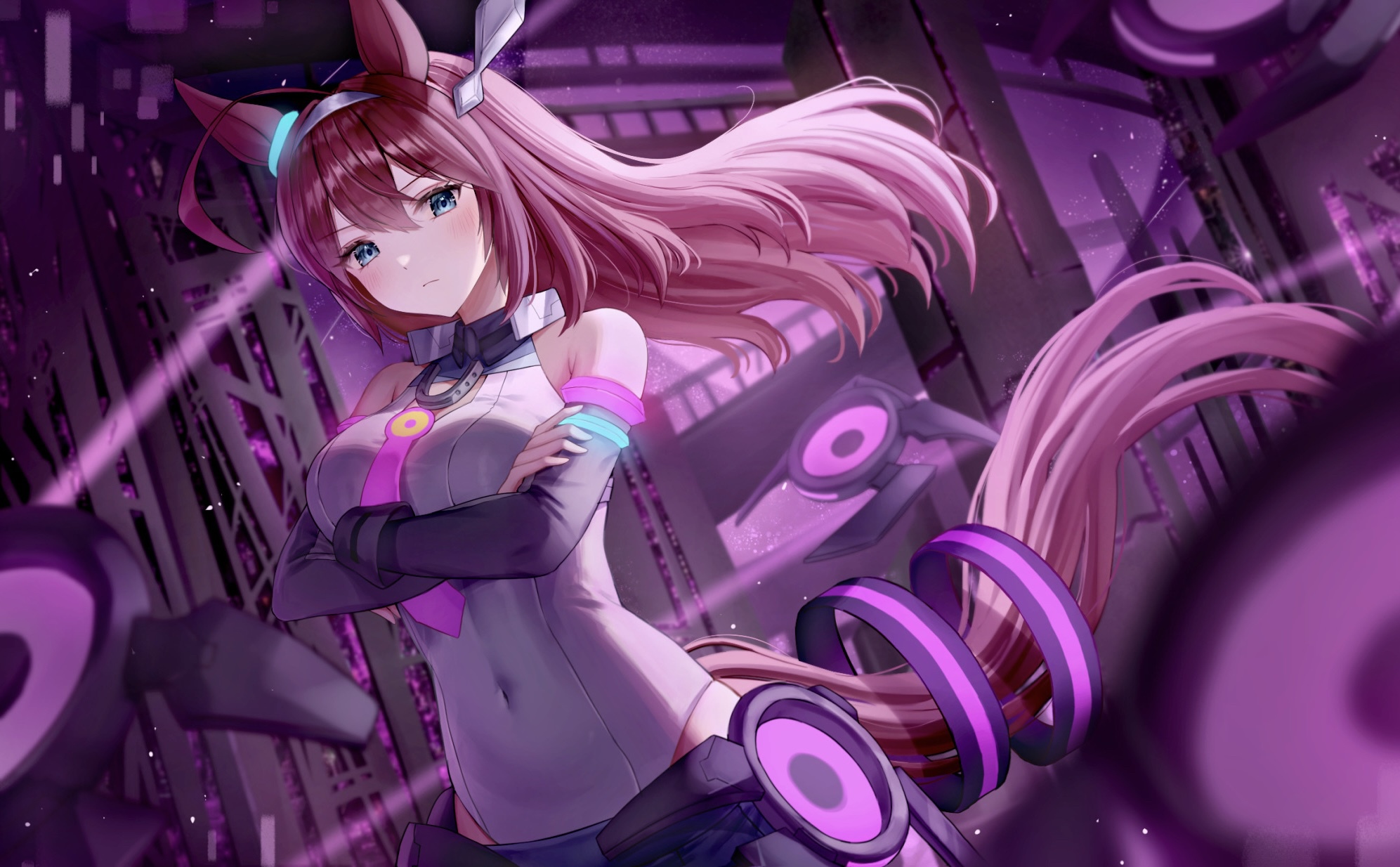 Mihono Bourbon from Uma Musume Pretty Derby HD Wallpaper