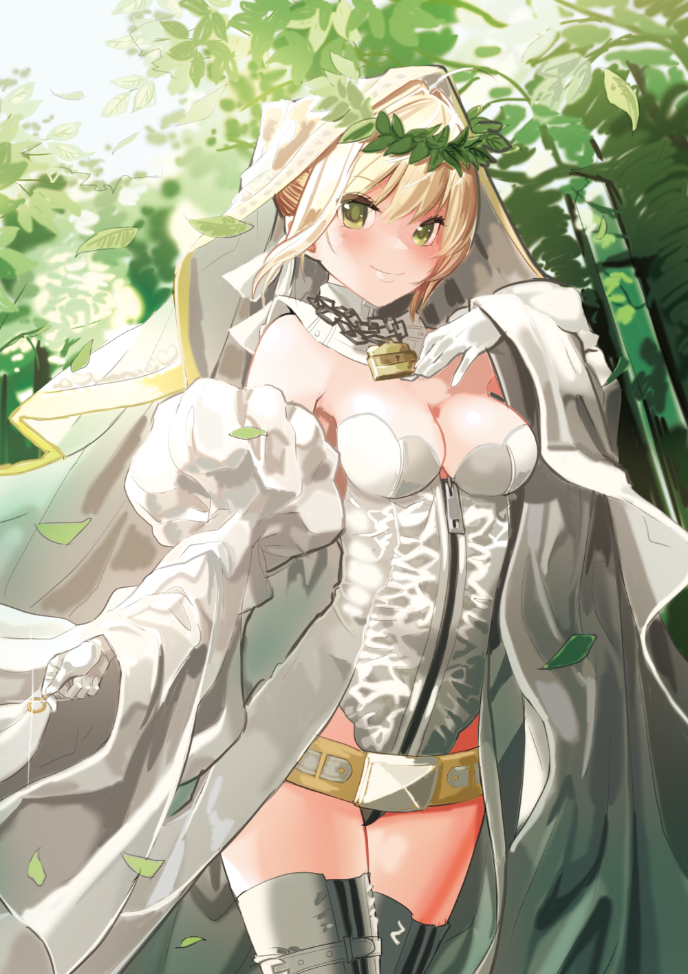 Nero Claudius Saber Bride Fate/Grand Order Fan Art HD Phone Wallpaper