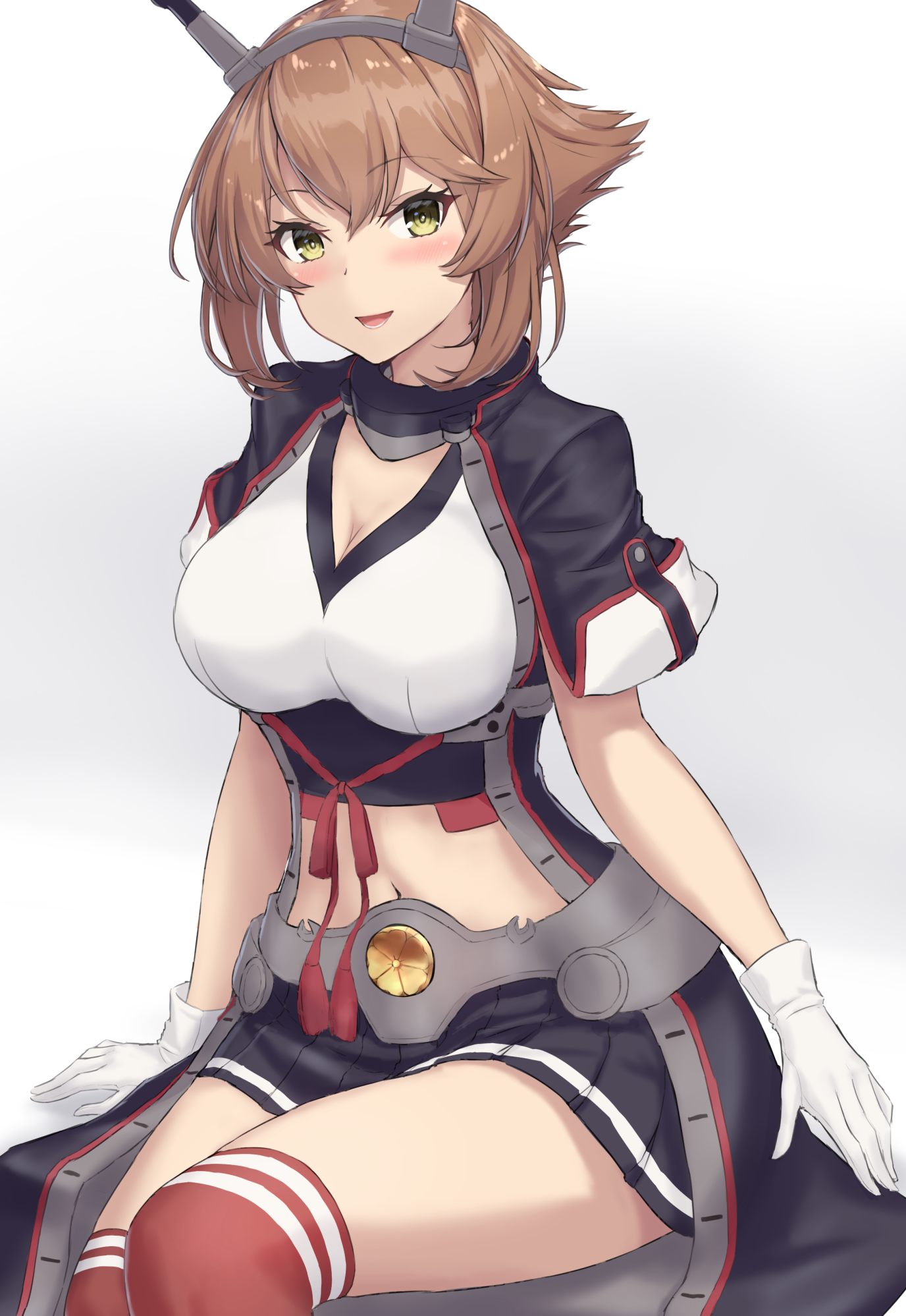 Mutsu from Kantai Collection fan art HD Phone Wallpaper