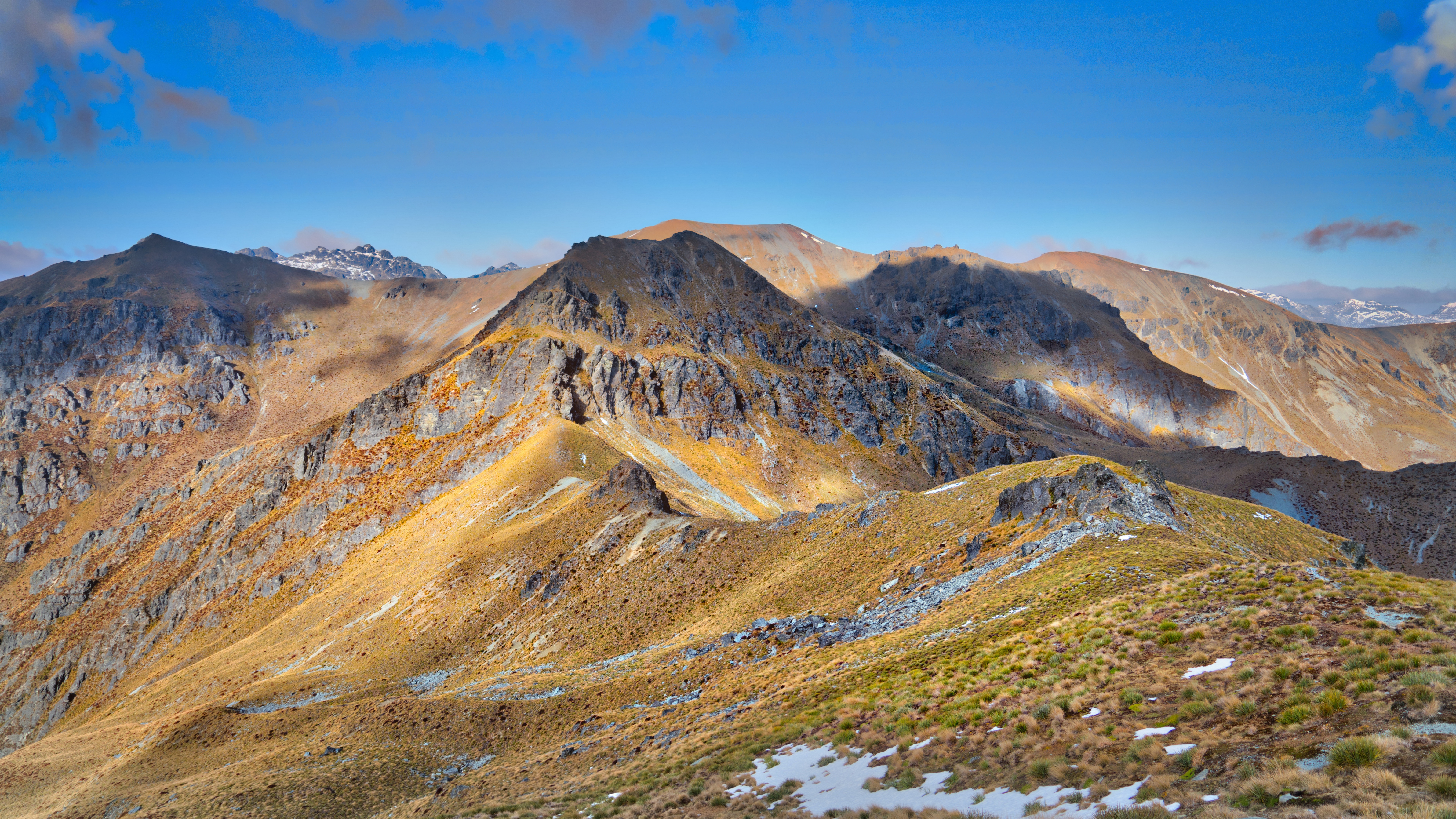 4K Queenstown Mountains, New Zealand HD Wallpaper