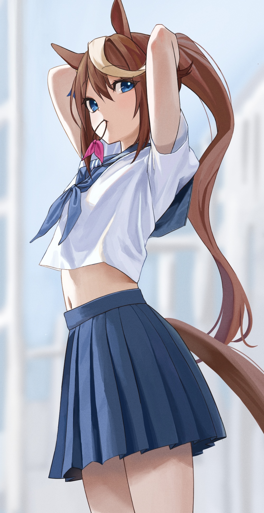 Tokai Teio from Uma Musume Pretty Derby HD Phone Wallpaper