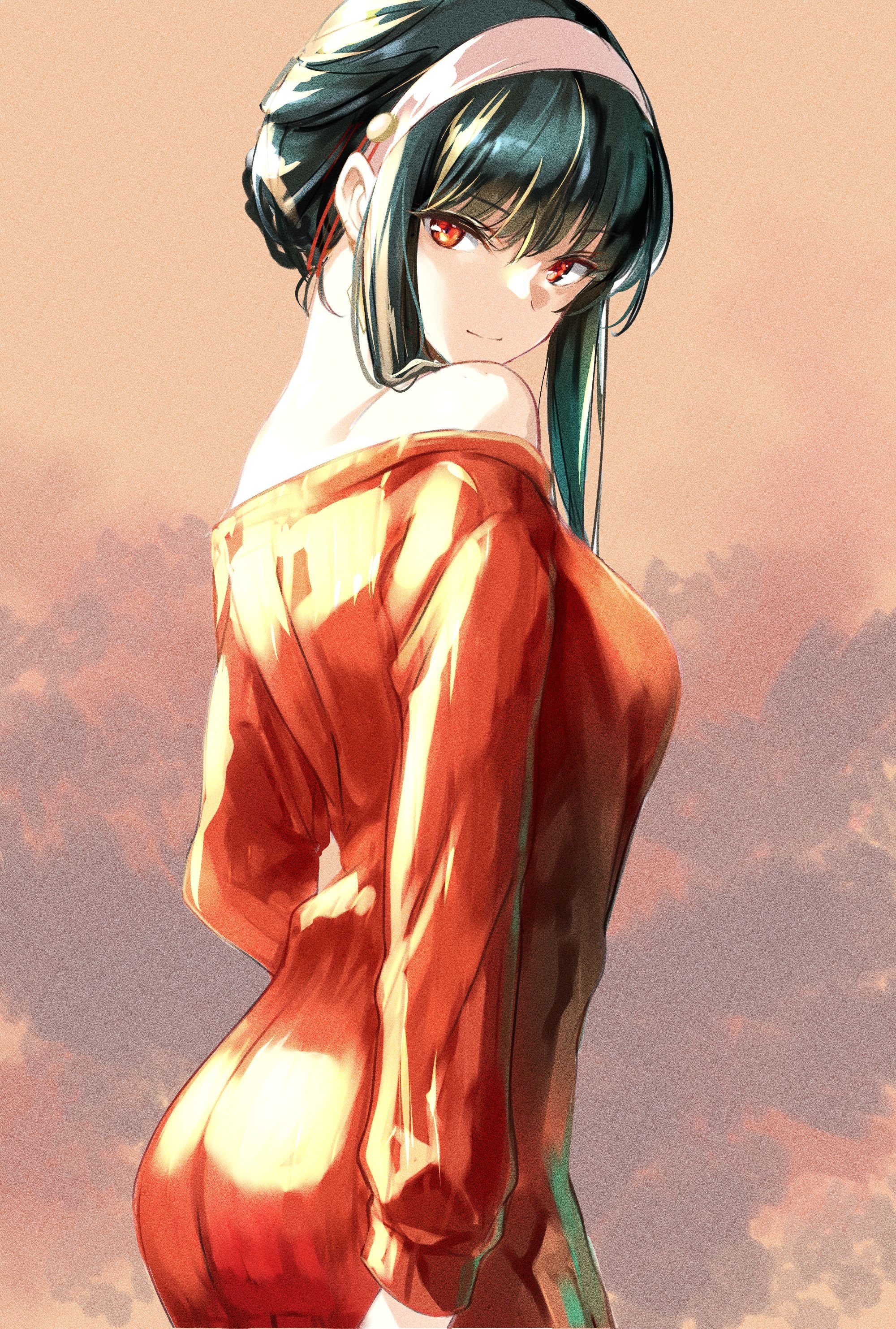 Yor Forger from Spy x Family fan art HD Phone Wallpaper