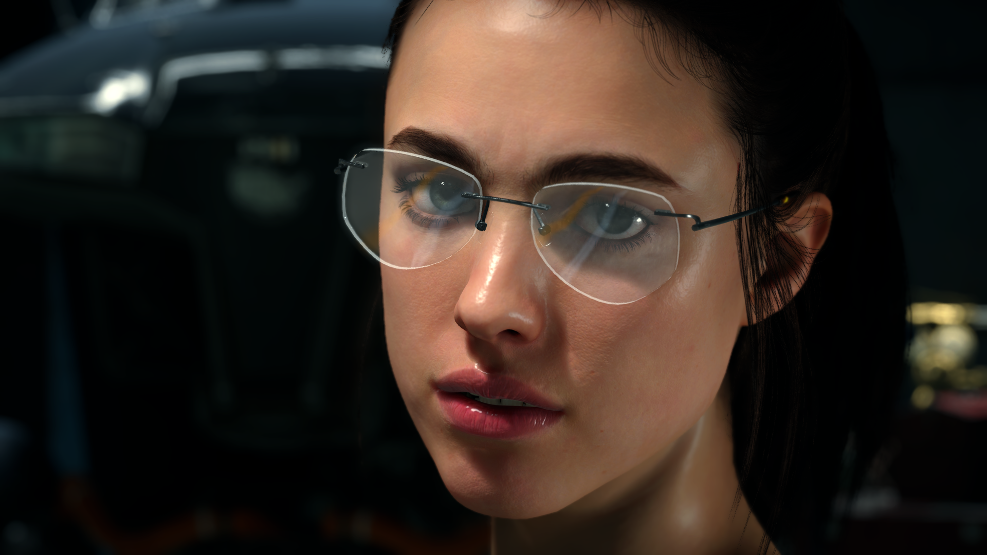 Margaret Qualley as Mama in Death Stranding HD Wallpaper
