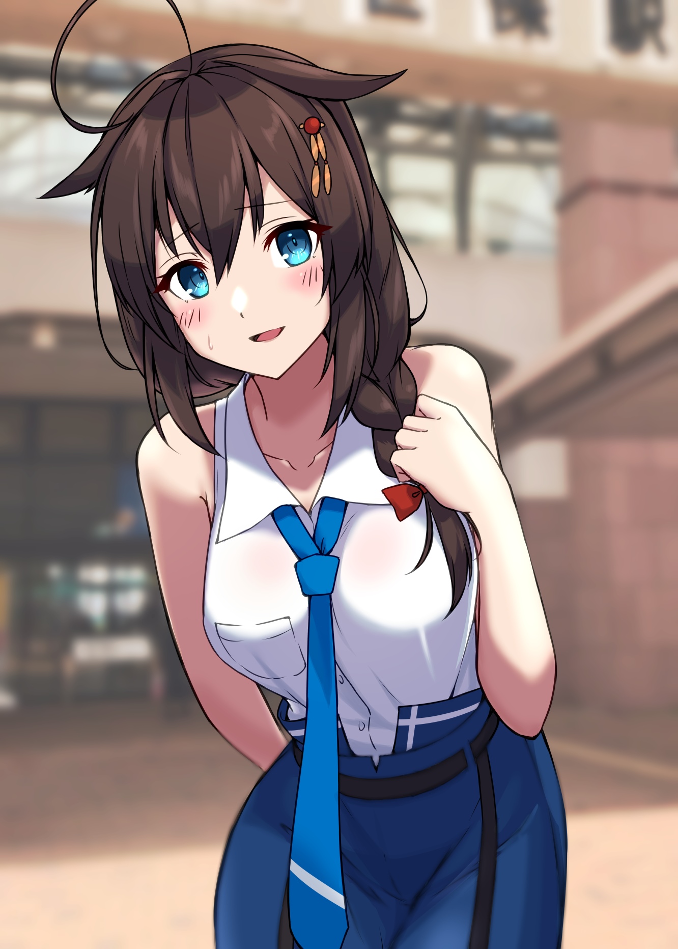 Shigure from Kantai Collection fan art HD Phone Wallpaper