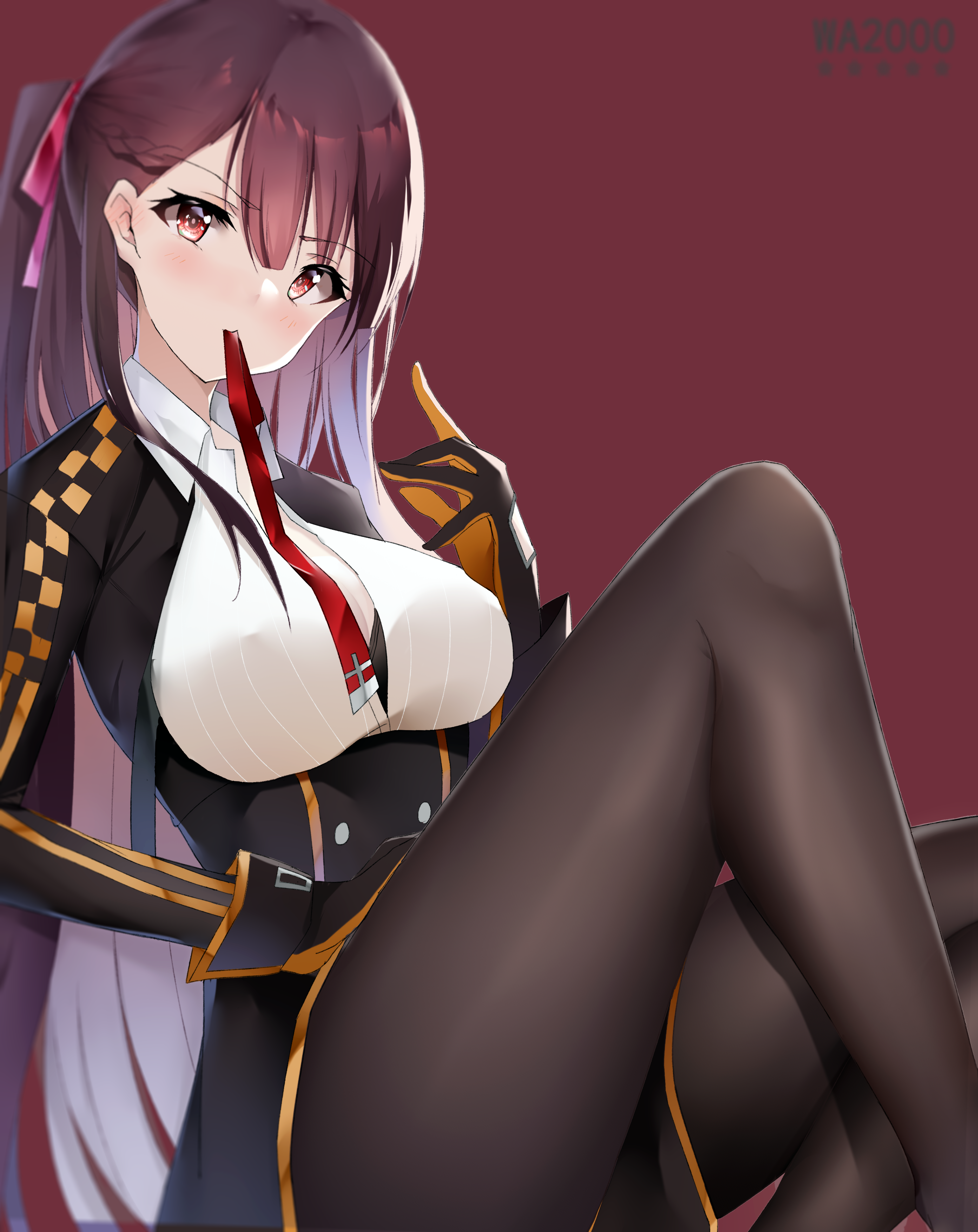 WA2000 from Girls Frontline fan art HD Phone Wallpaper