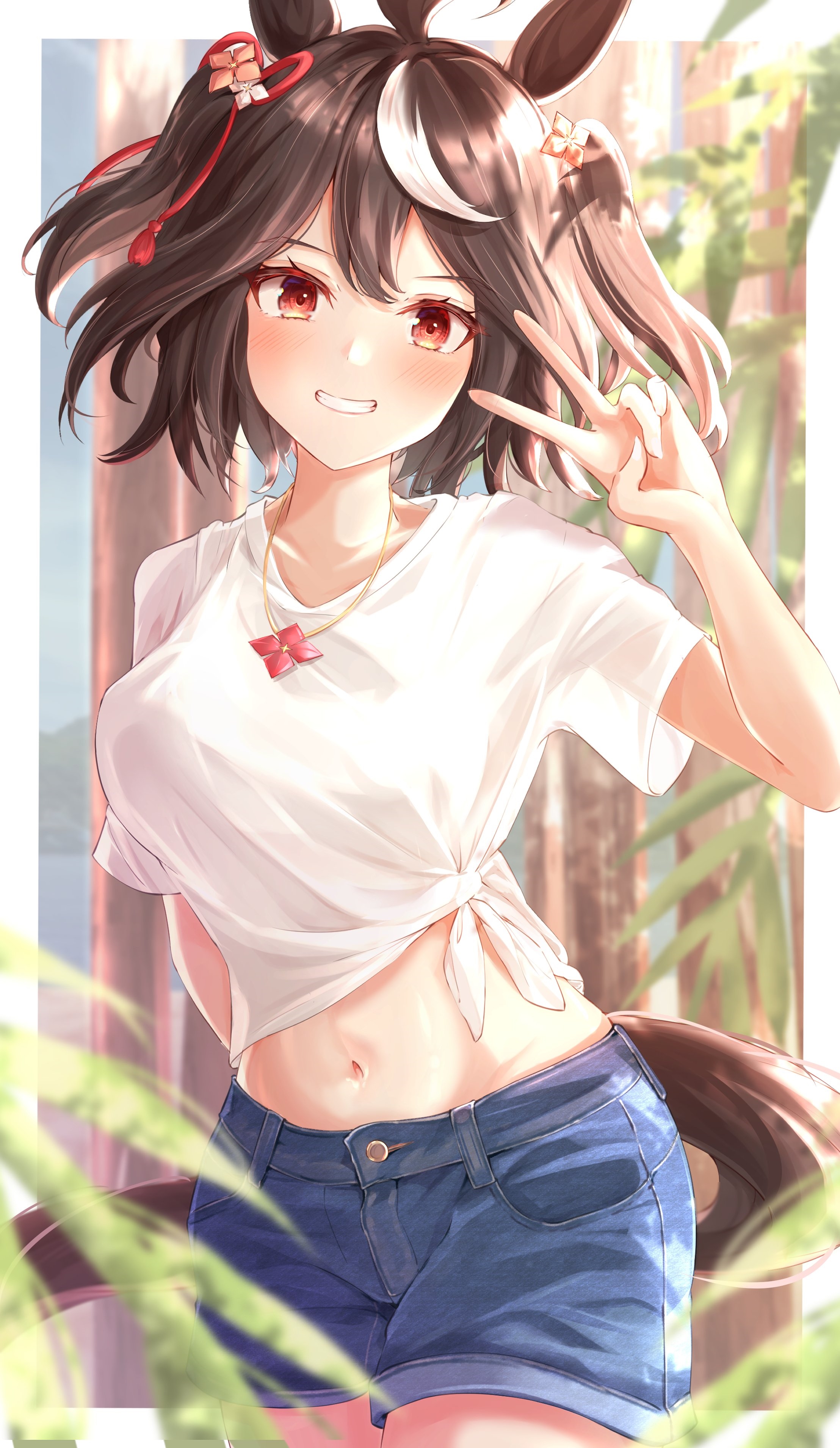 Kitasan Black from Uma Musume Pretty Derby HD Phone Wallpaper