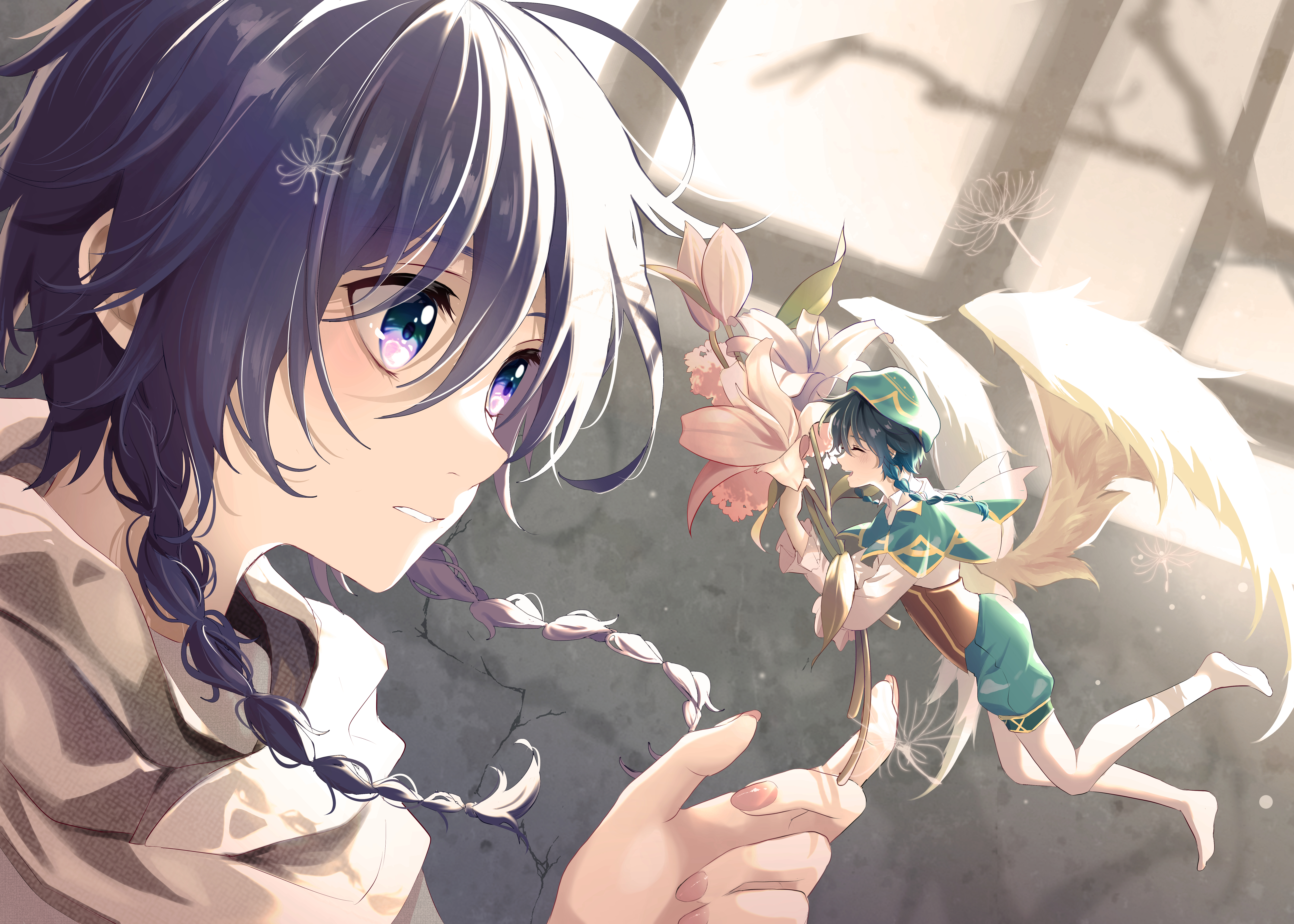 Venti Genshin Impact In Soft Light HD Wallpaper