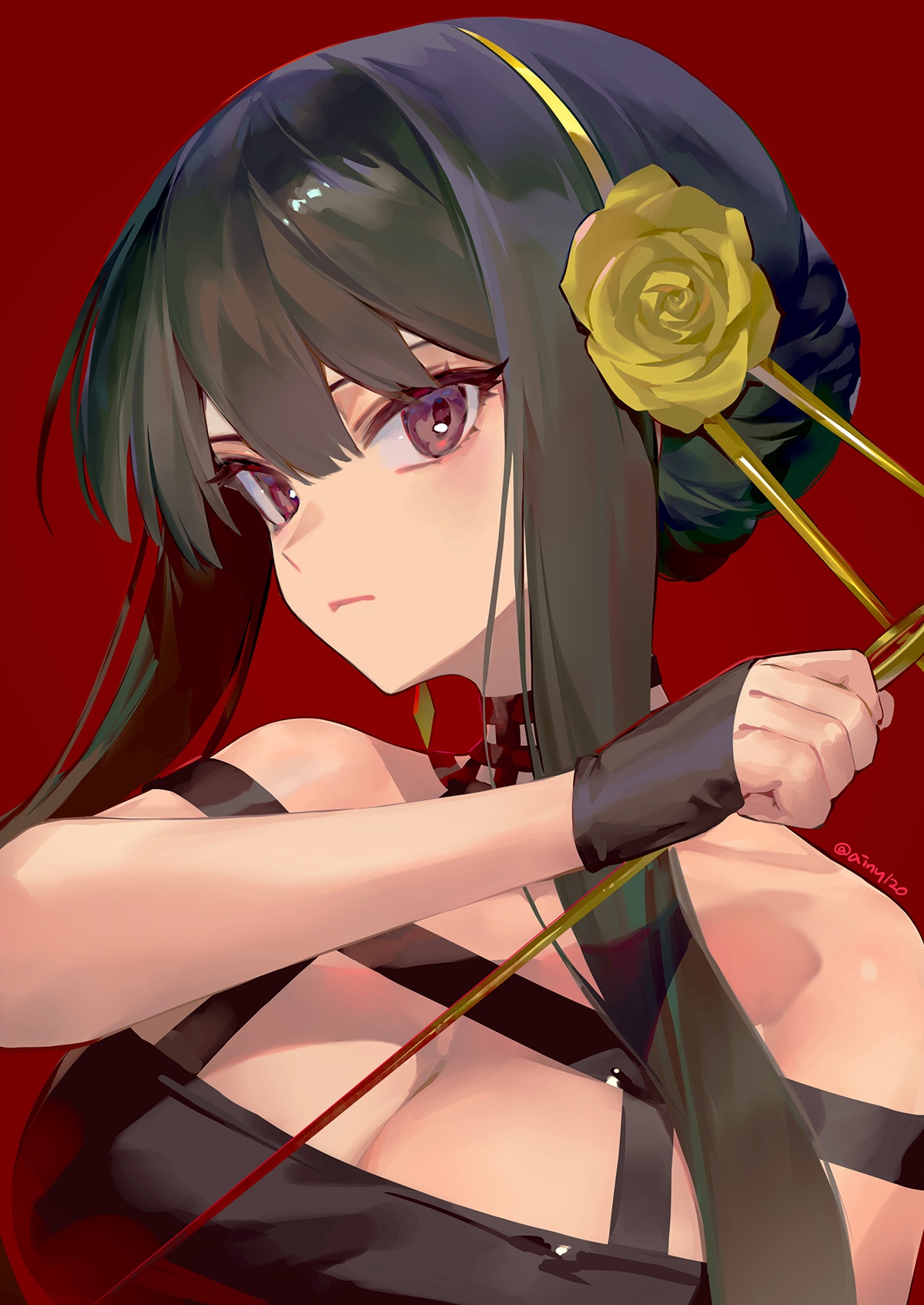 Yor Forger from Spy x Family HD Phone Wallpaper