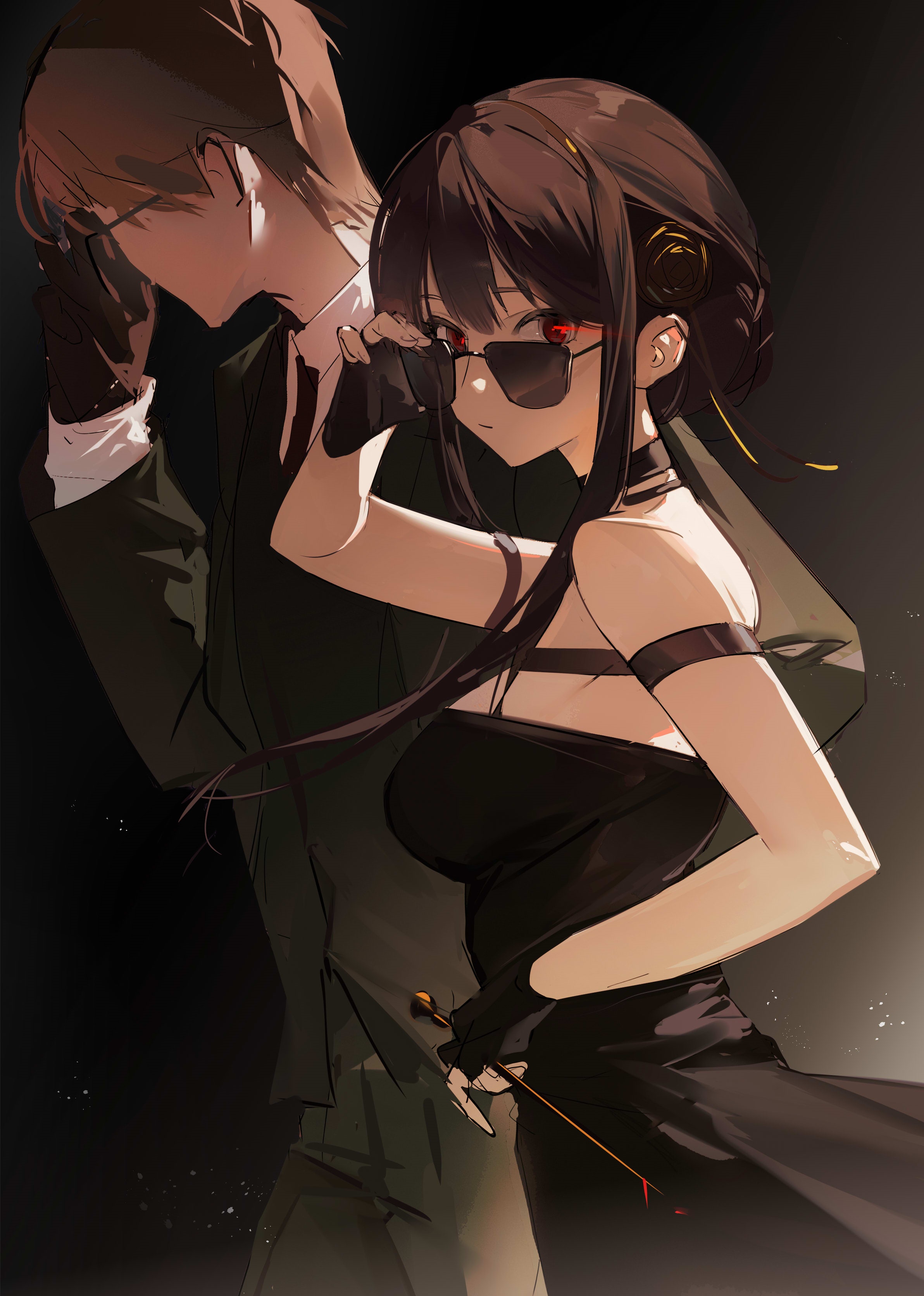 Yor Forger and Loid Forger from Spy x Family HD Phone Wallpaper