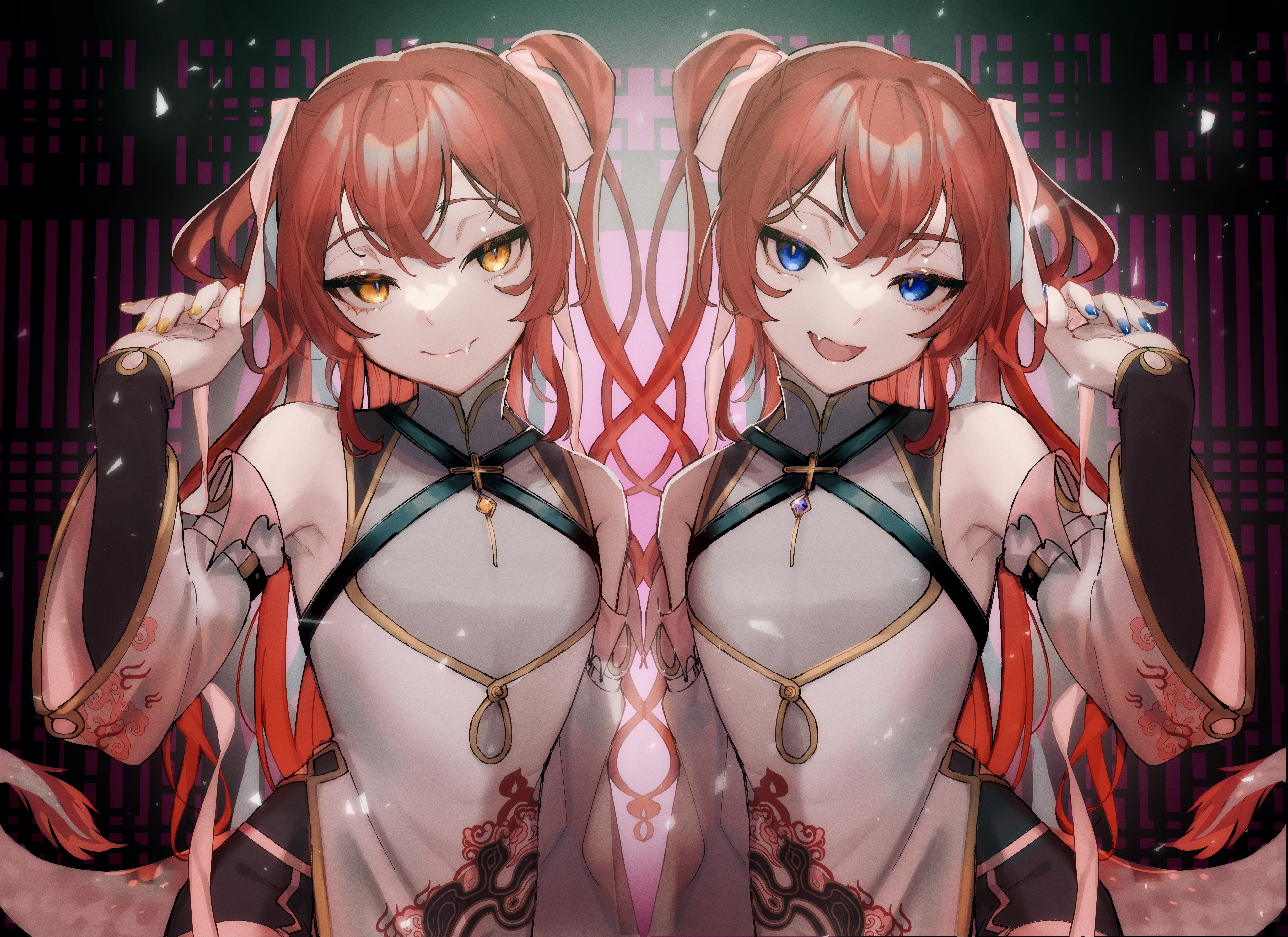 4K Twins Fan Art HD Wallpaper