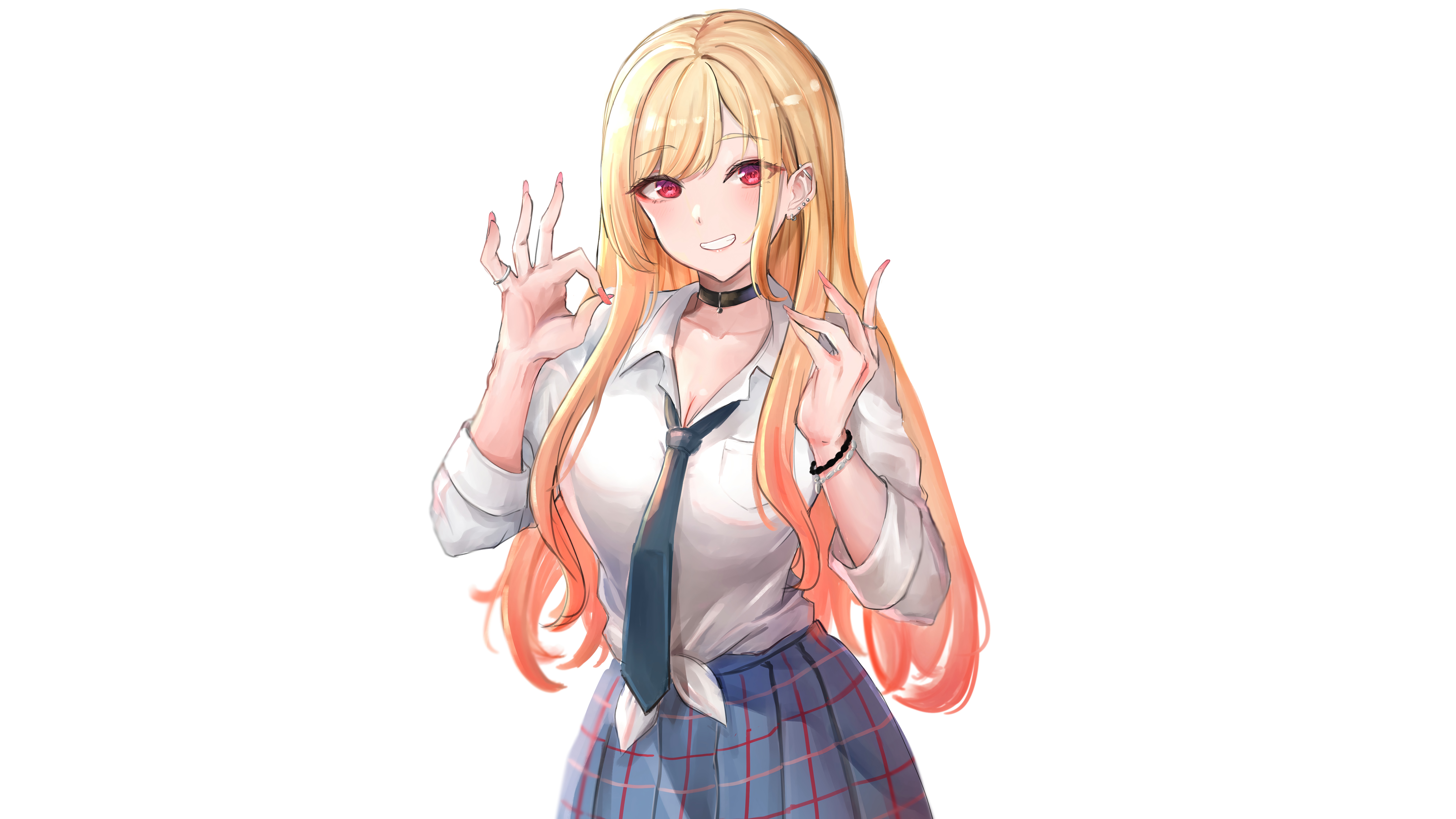 4K Kitagawa Marin from Sono Bisque Doll wa Koi wo Suru HD Wallpaper