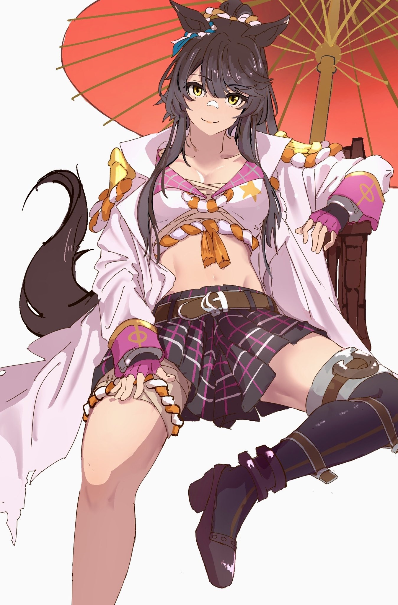 Narita Brian from Uma Musume Pretty Derby HD Phone Wallpaper