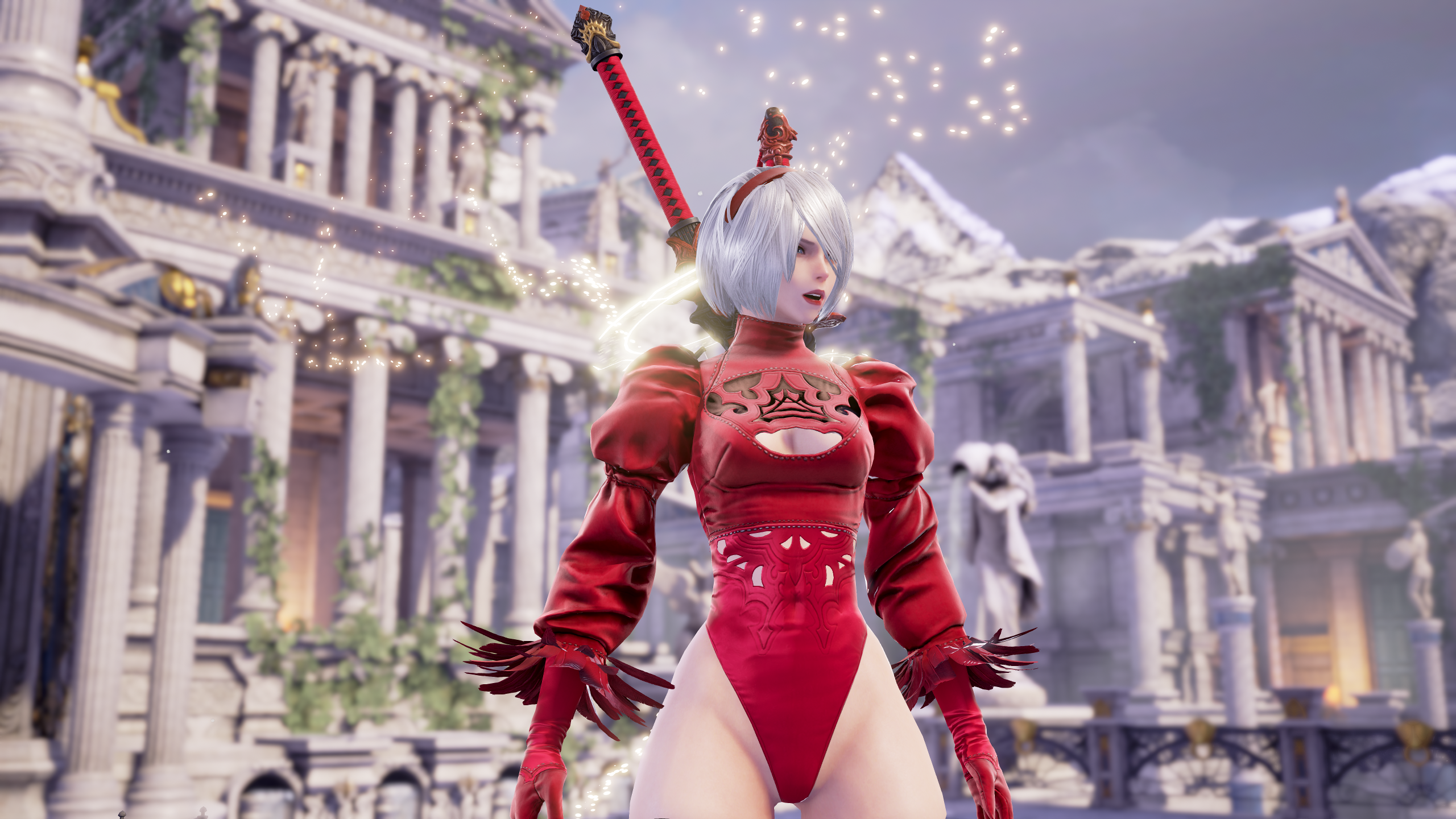 2B from Nier: Automata in Soul Calibur VI HD Wallpaper