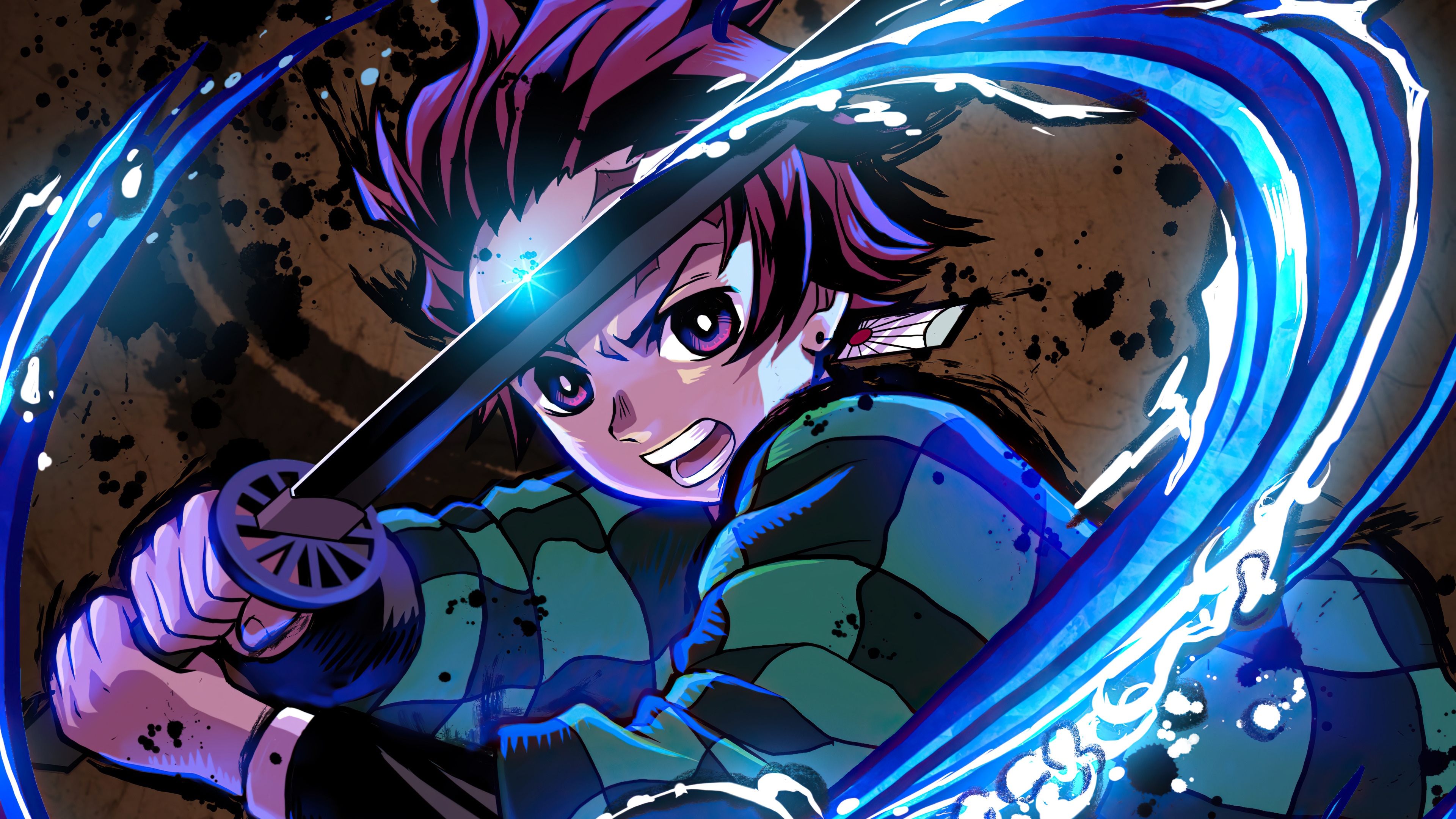 4K Kamado Tanjiro Kimetsu no Yaiba HD Wallpaper