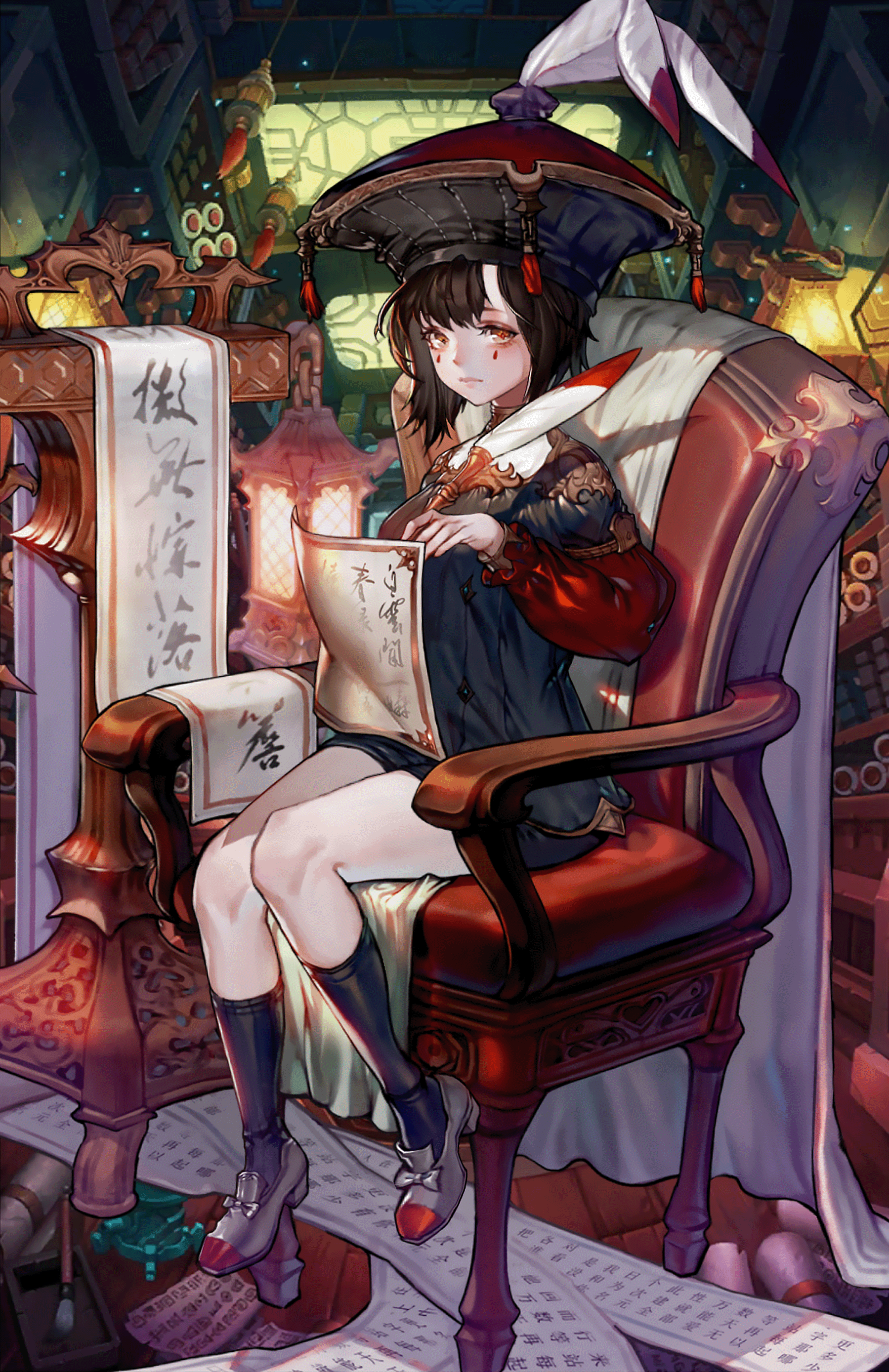 Lahn writing in a study HD Phone Wallpaper