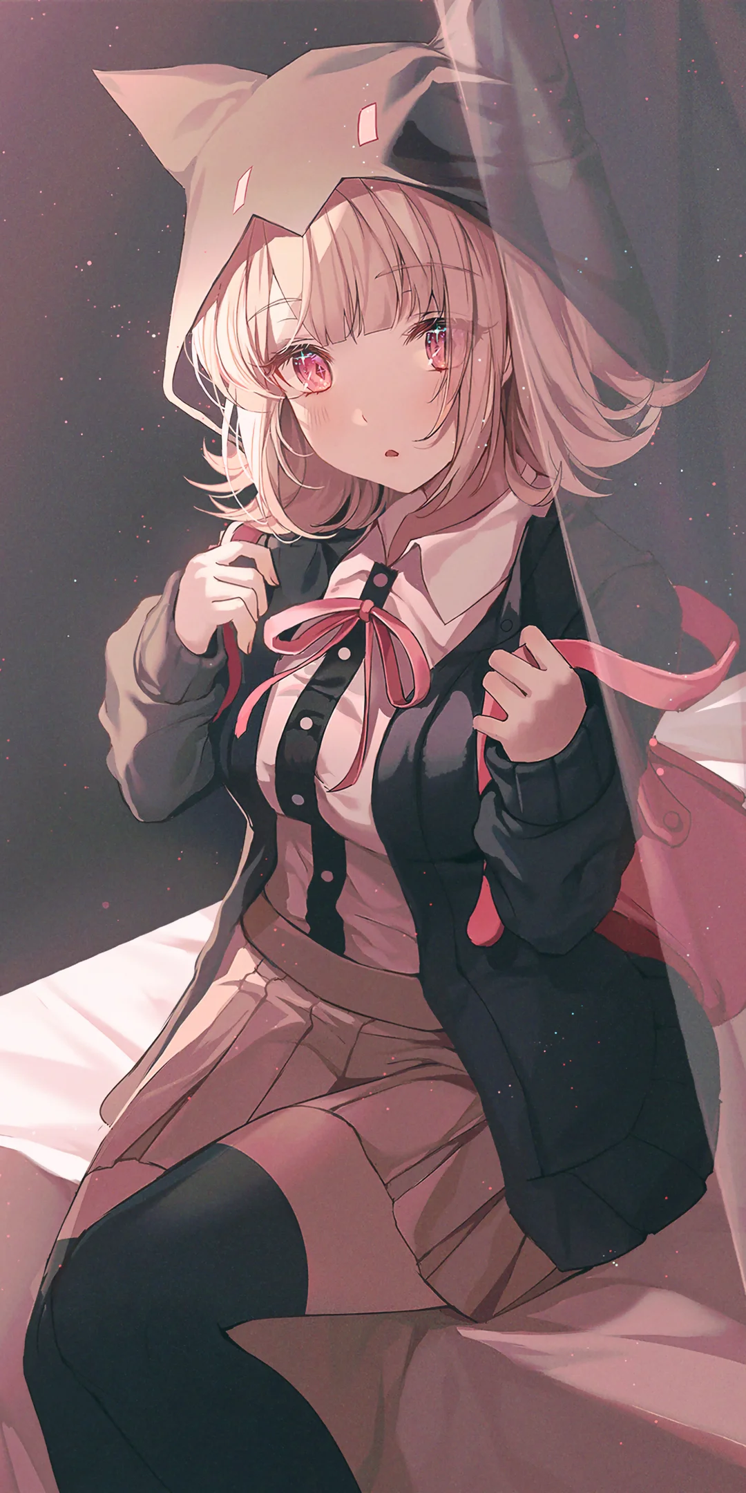 Nanami Chiaki from Danganronpa HD Phone Wallpaper