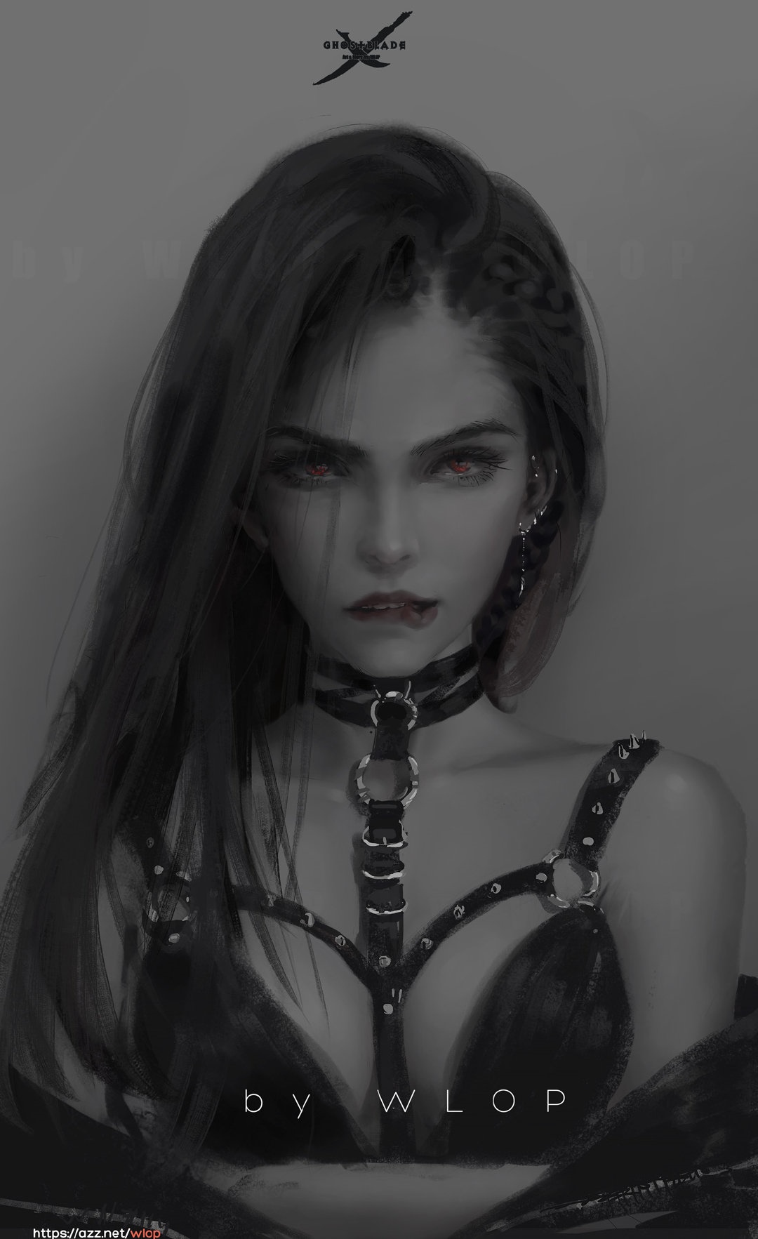 Artwork of a fantasy girl by WLOP HD Phone Wallpaper