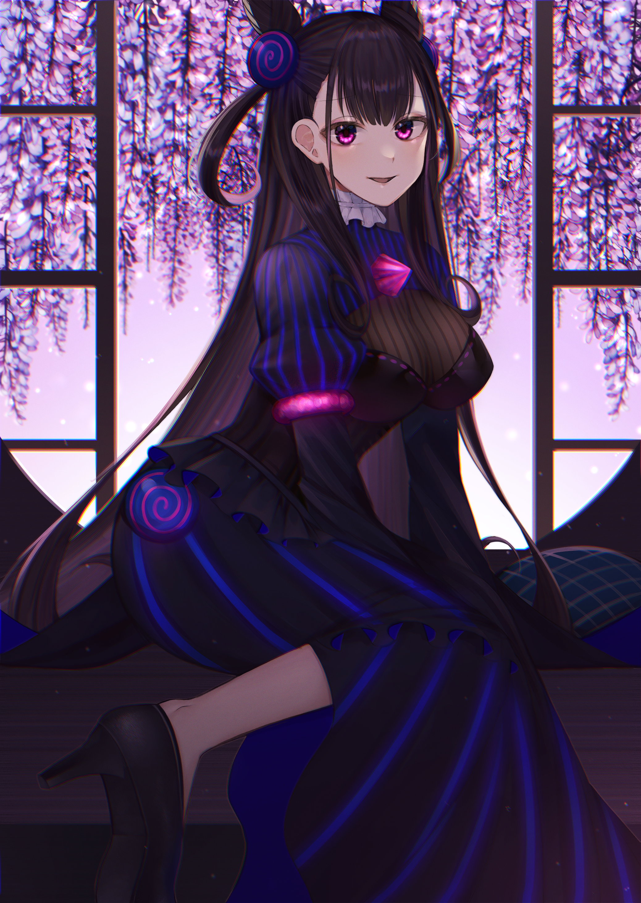 Murasaki Shikibu from Fate/Grand Order HD Phone Wallpaper