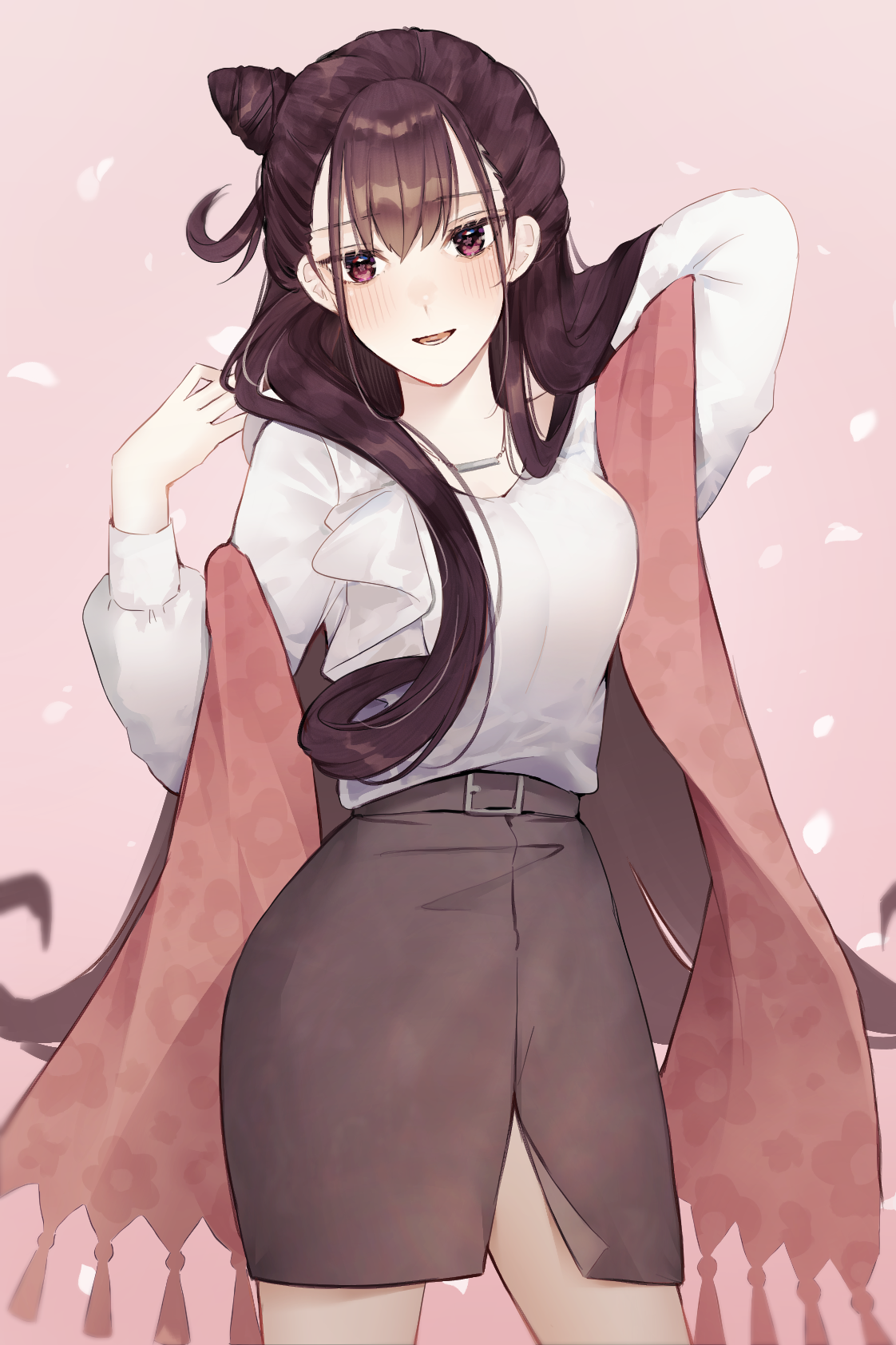 Murasaki Shikibu from Fate/Grand Order HD Phone Wallpaper