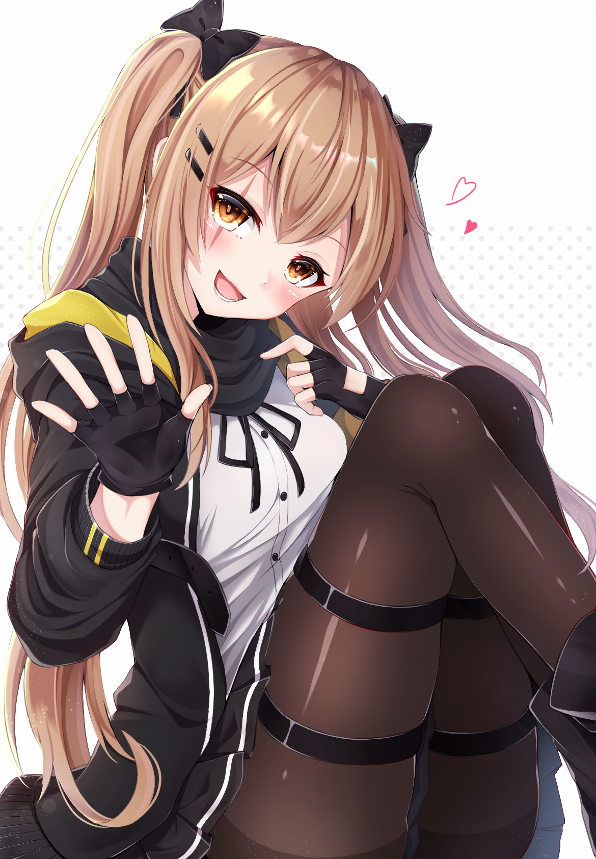 UMP9 from Girls Frontline fan art HD Phone Wallpaper