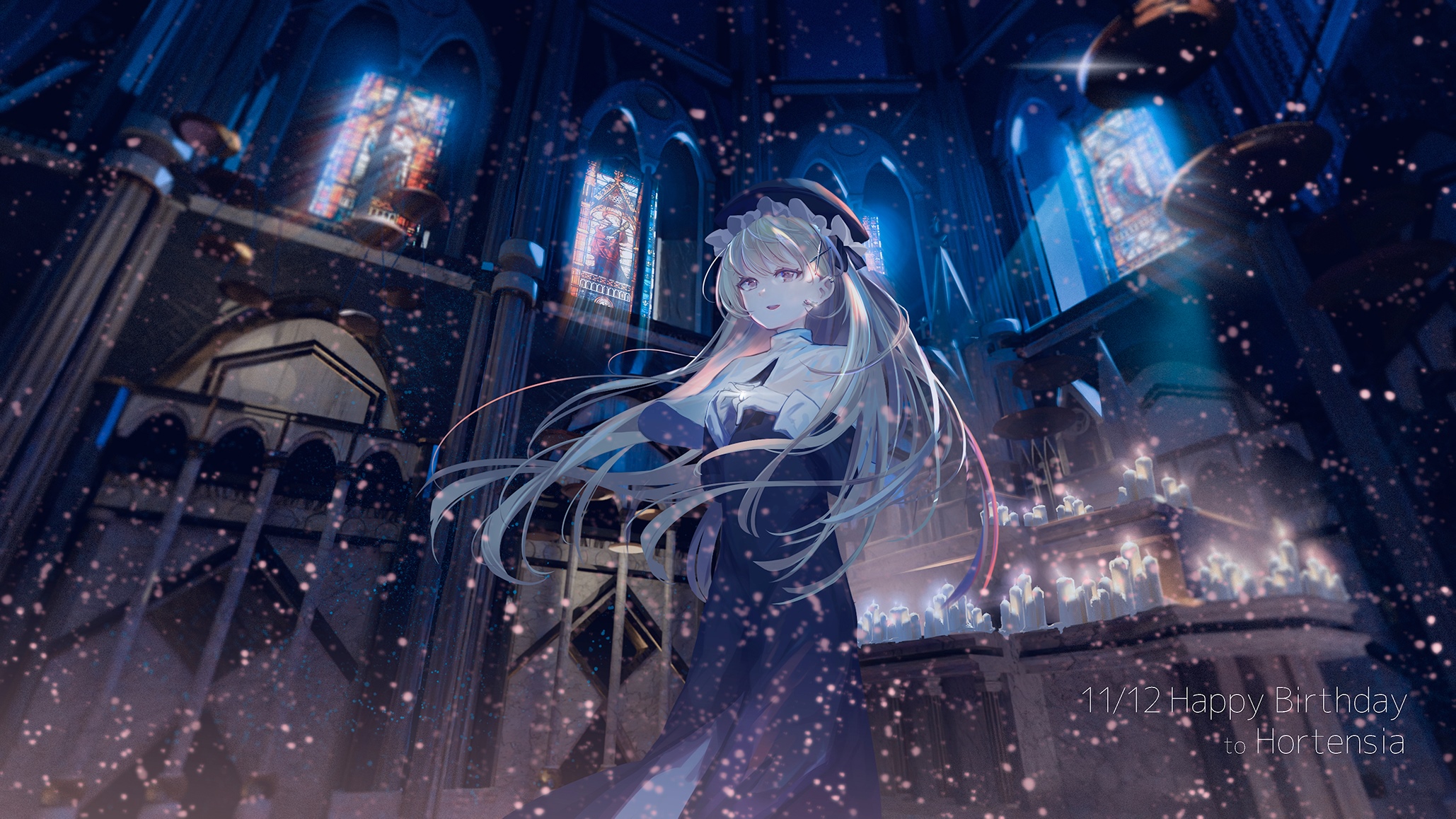 Girls Frontline fan art of Hortensia HD Wallpaper