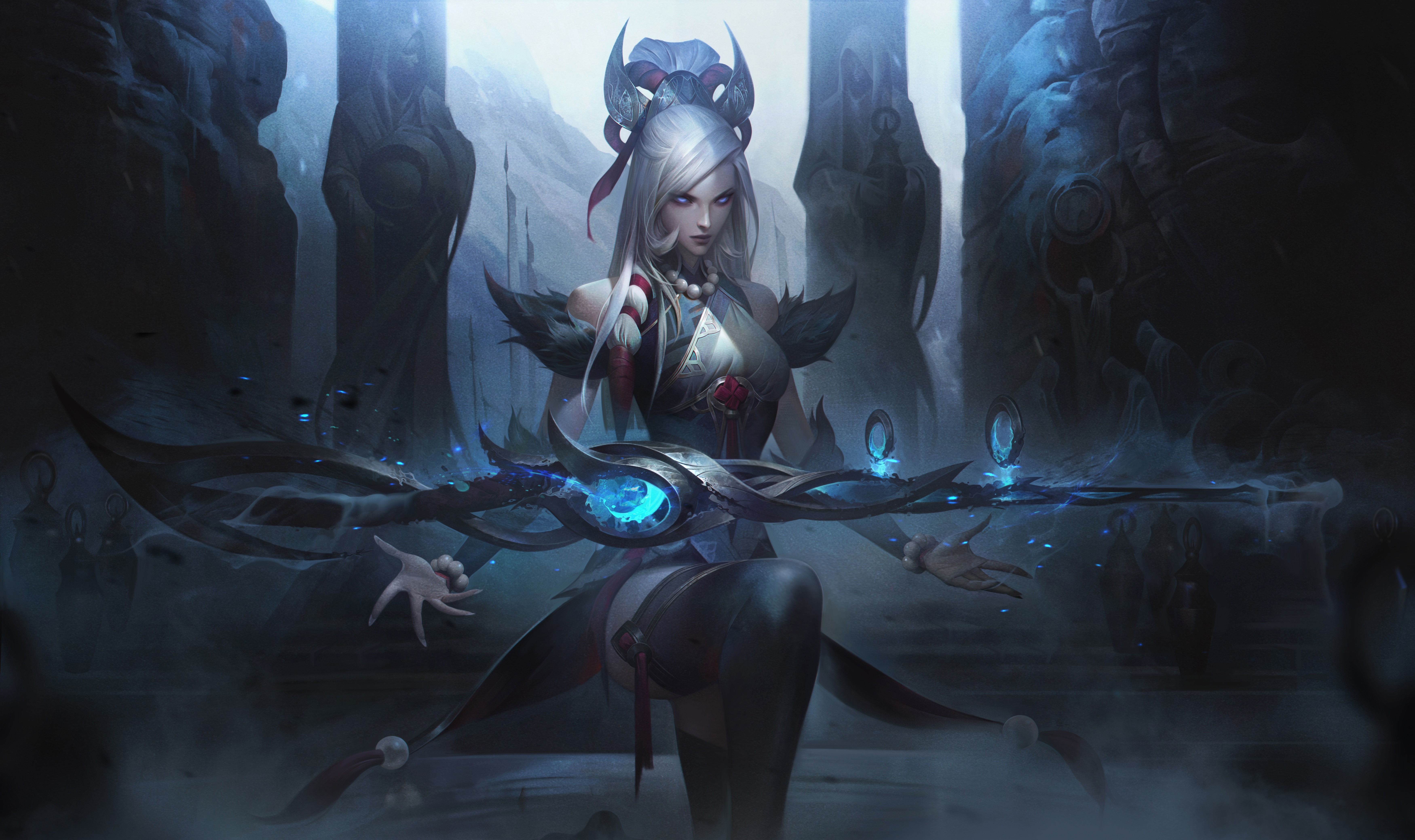 4K Caitlyn from League of Legends HD Wallpaper