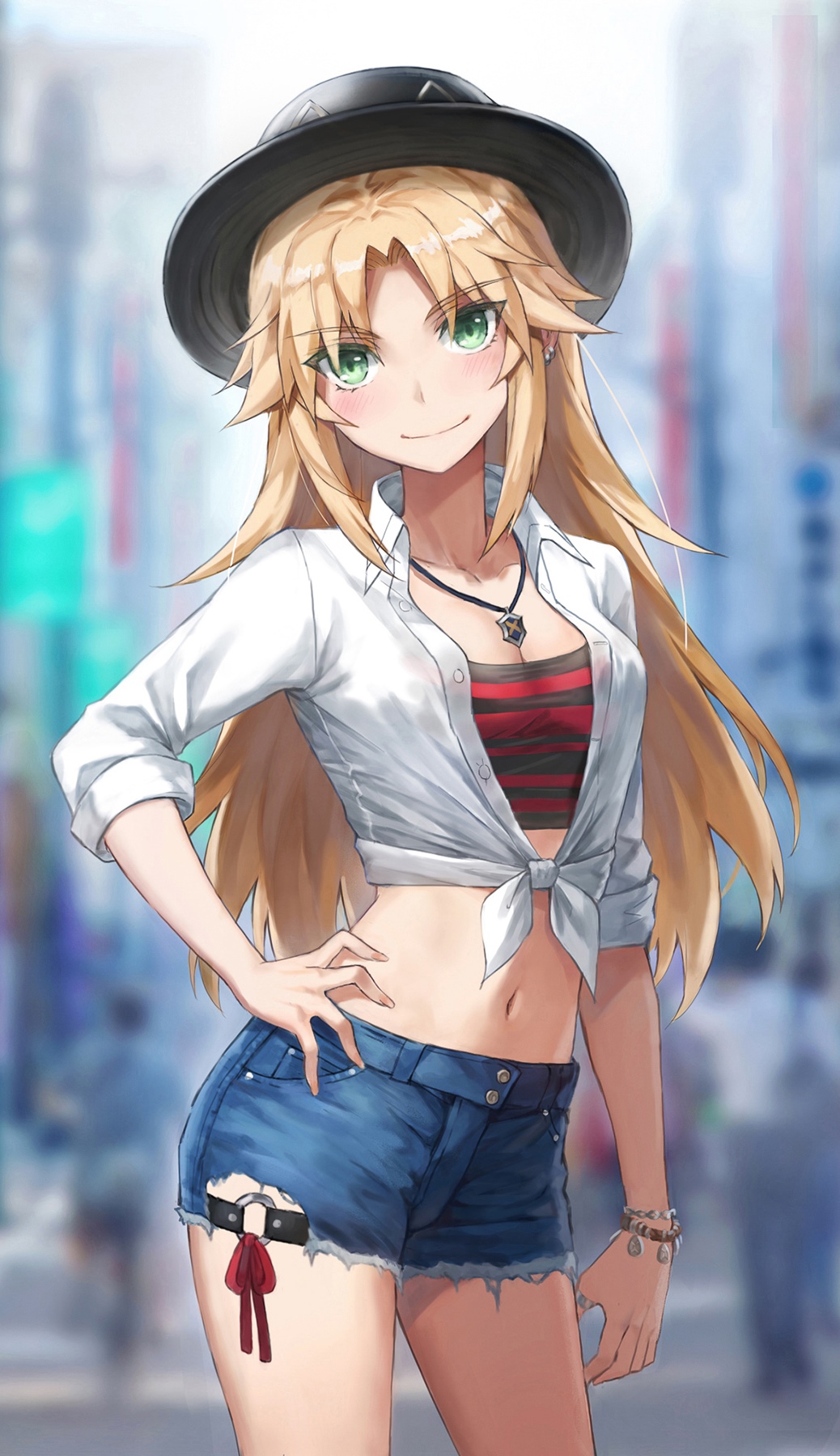 Mordred fan art from Fate/Grand Order HD Phone Wallpaper