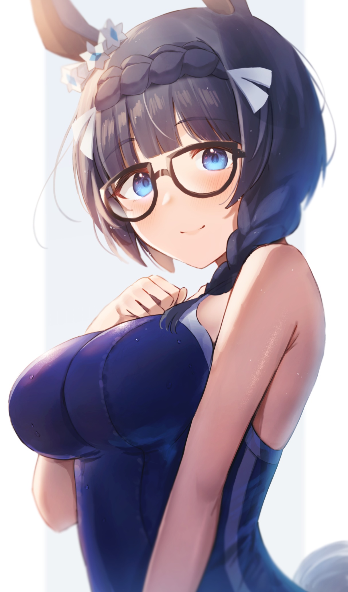 Uma Musume Pretty Derby: Zenno Rob Roy in Swimsuit HD Phone Wallpaper