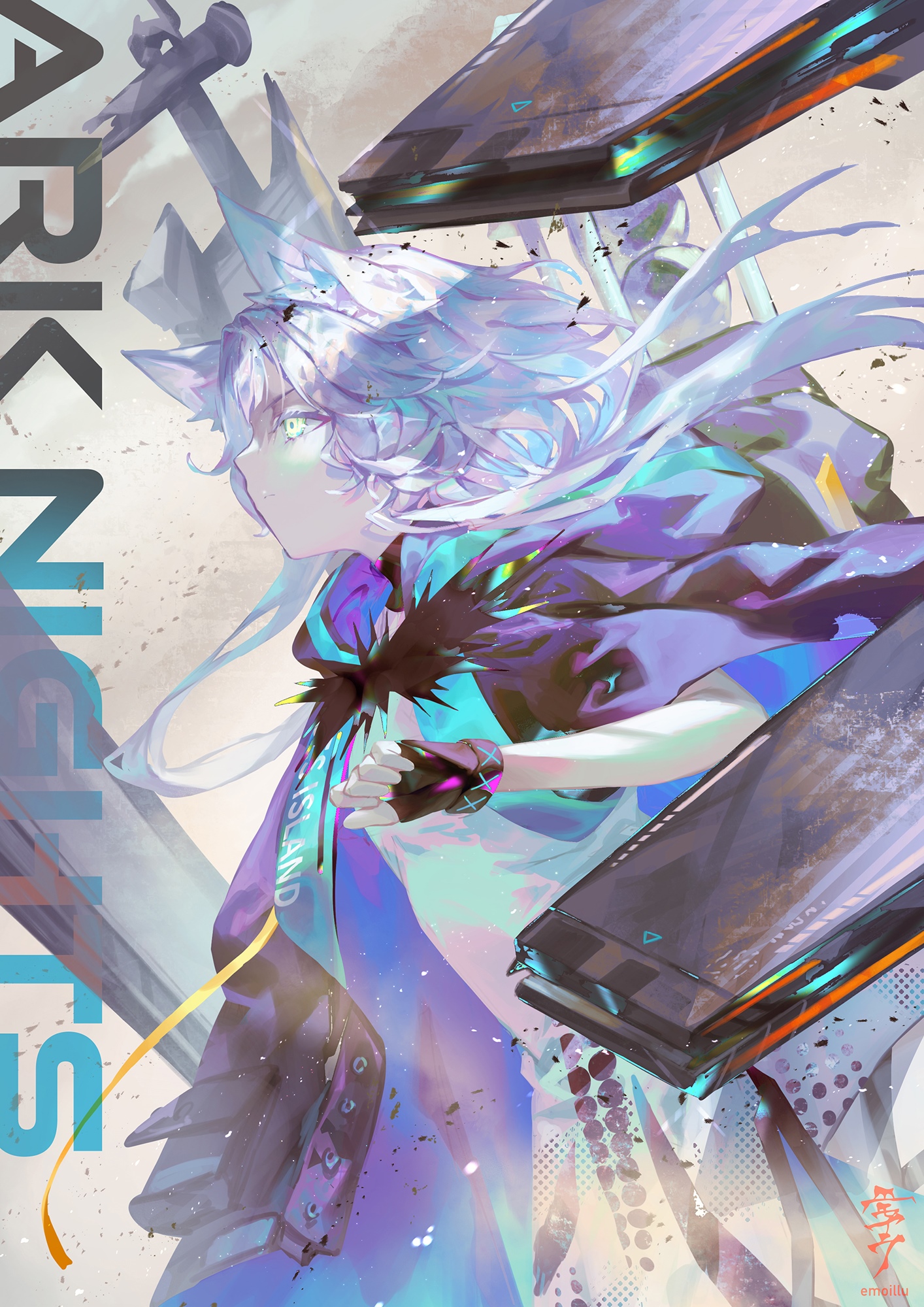 Rosmontis from Arknights HD Phone Wallpaper