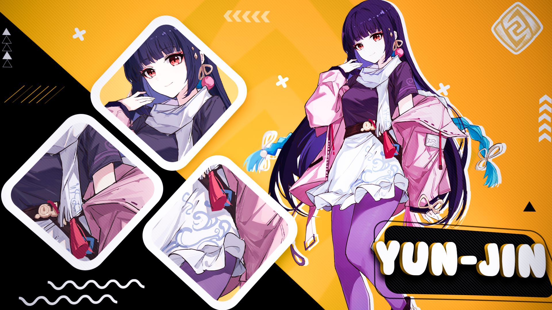 Yun Jin from Genshin Impact HD Wallpaper
