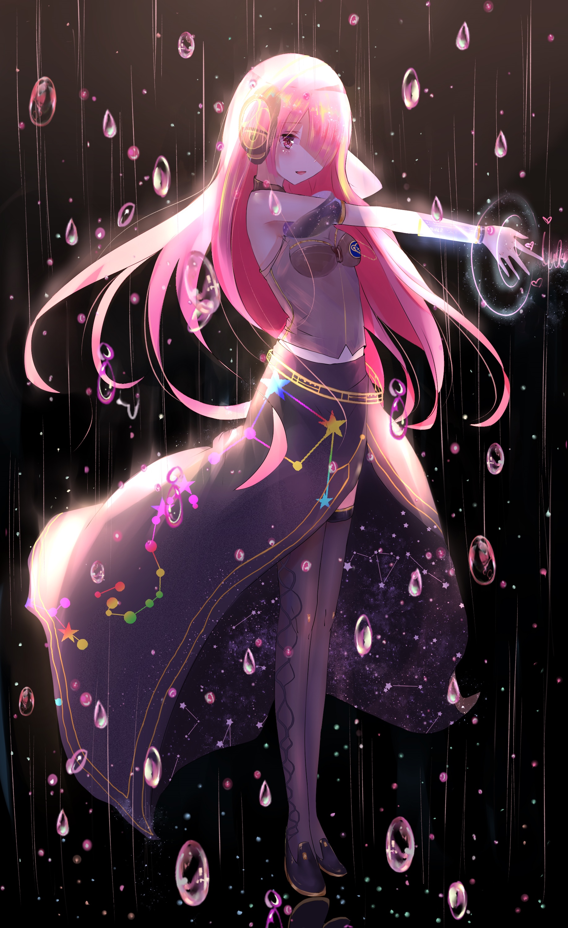 Ram from Re:Zero Kara Hajimeru Isekai Seikatsu fan art HD Phone Wallpaper