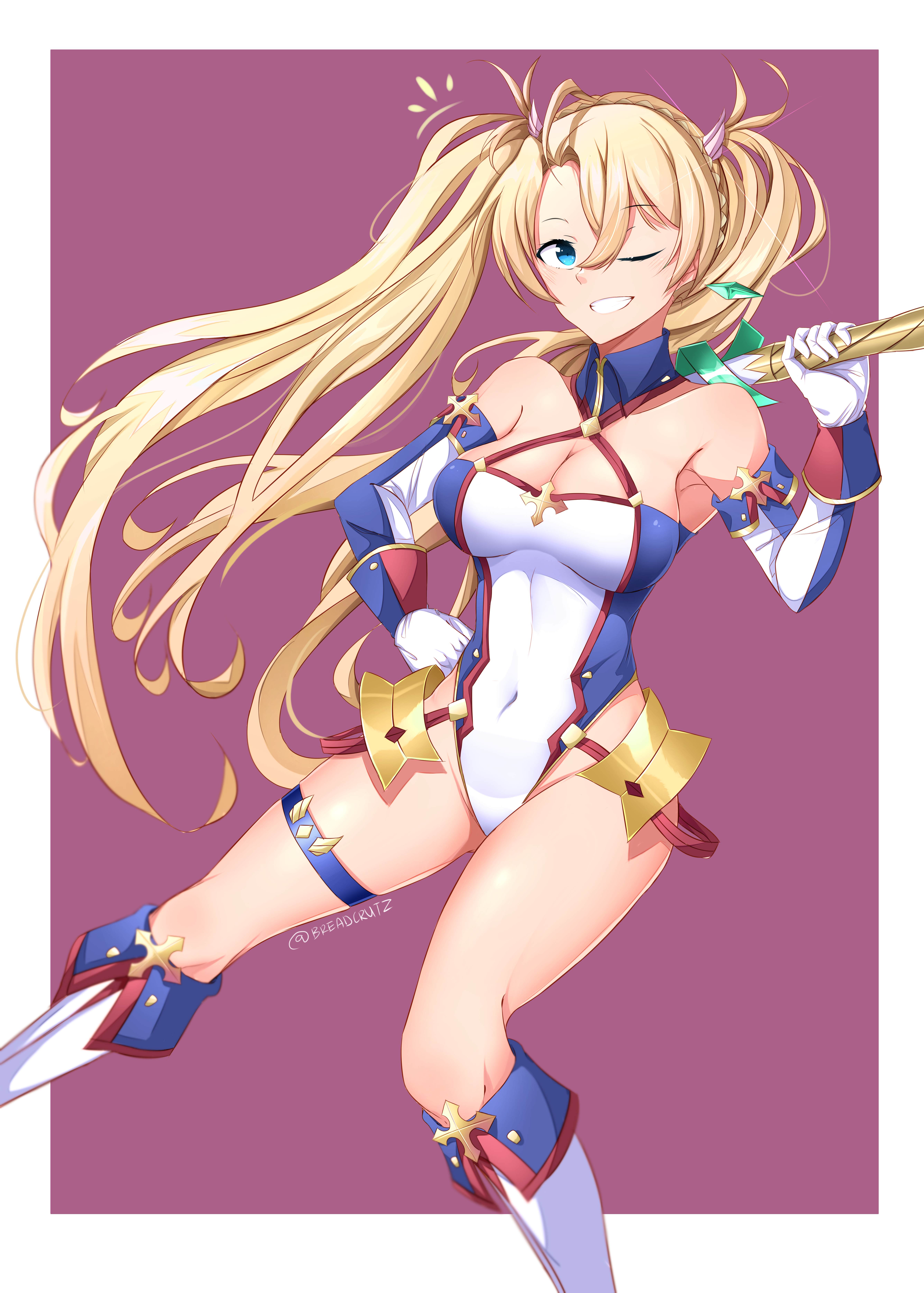 4K fan art of Bradamante from Fate/Grand Order HD Phone Wallpaper