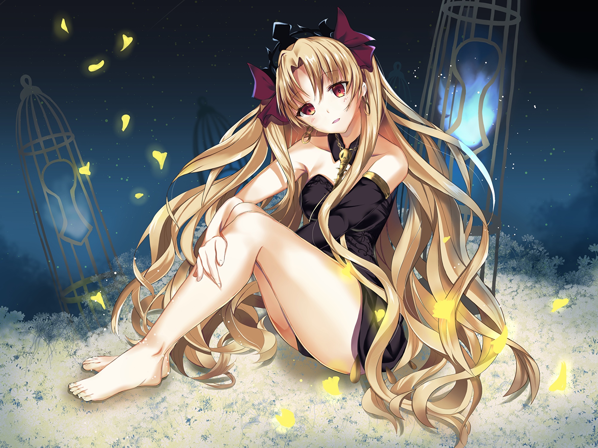 Ereshkigal from Fate/Grand Order fan art HD Wallpaper