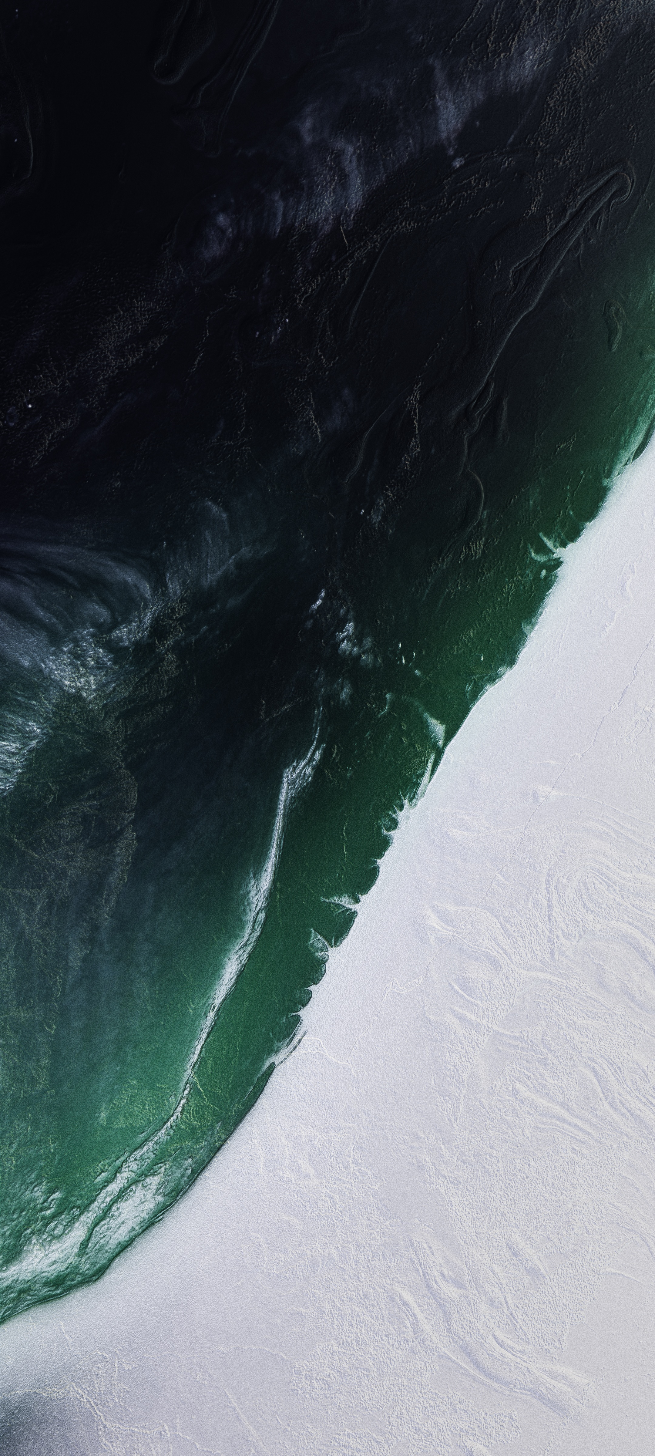 Abstract dark green and white texture HD Phone Wallpaper