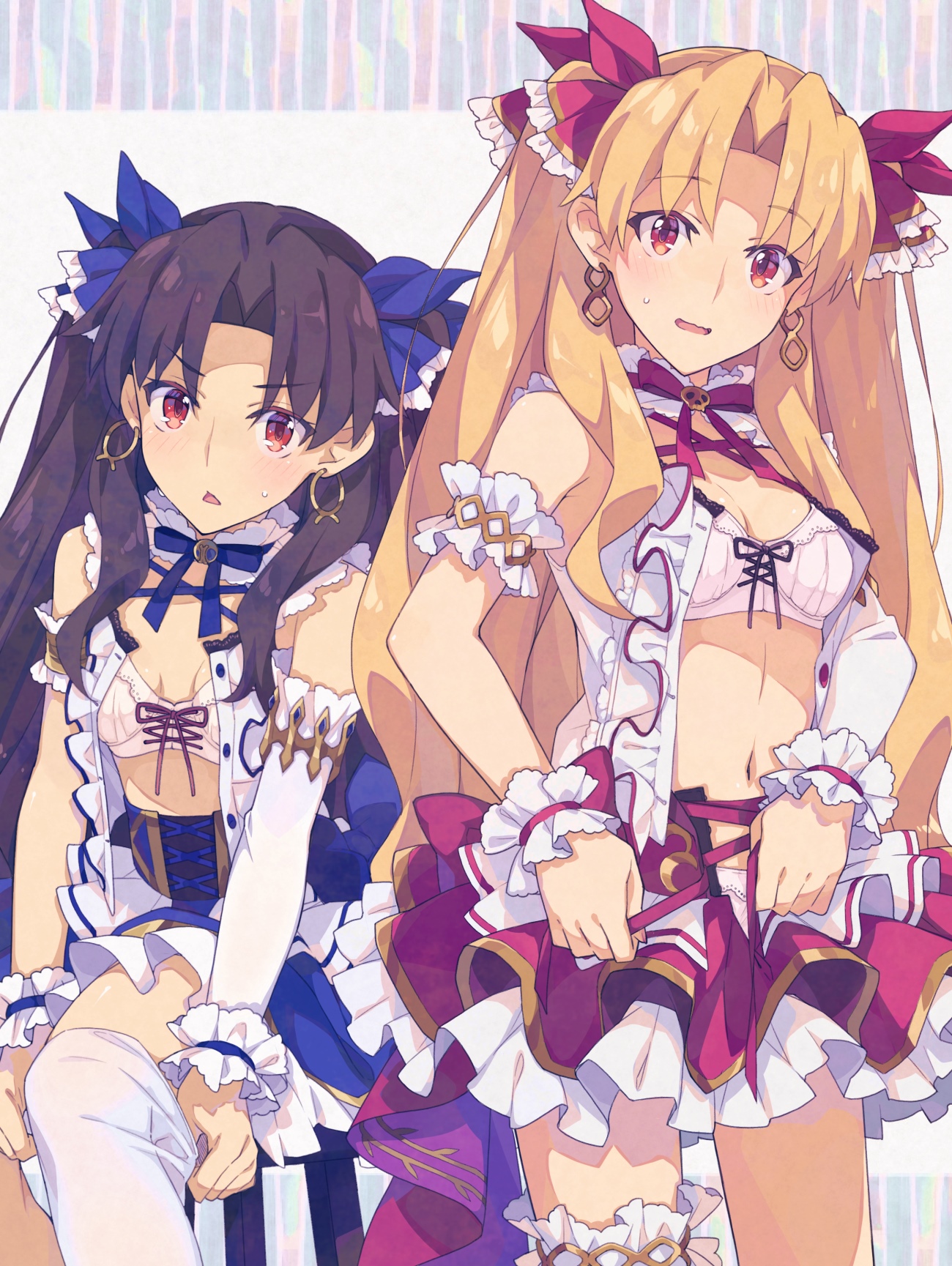 Ereshkigal and Ishtar from Fate/Grand Order HD Phone Wallpaper