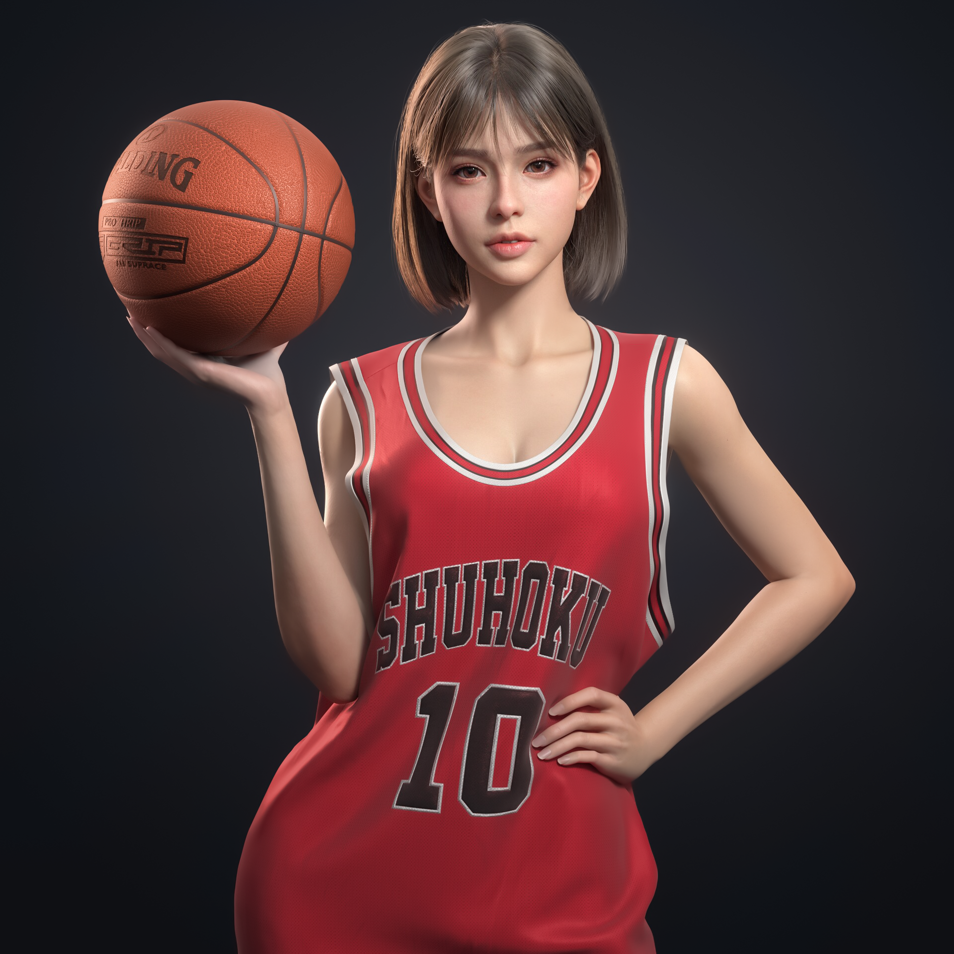Shuhoku 10 Basketball Player HD Wallpaper