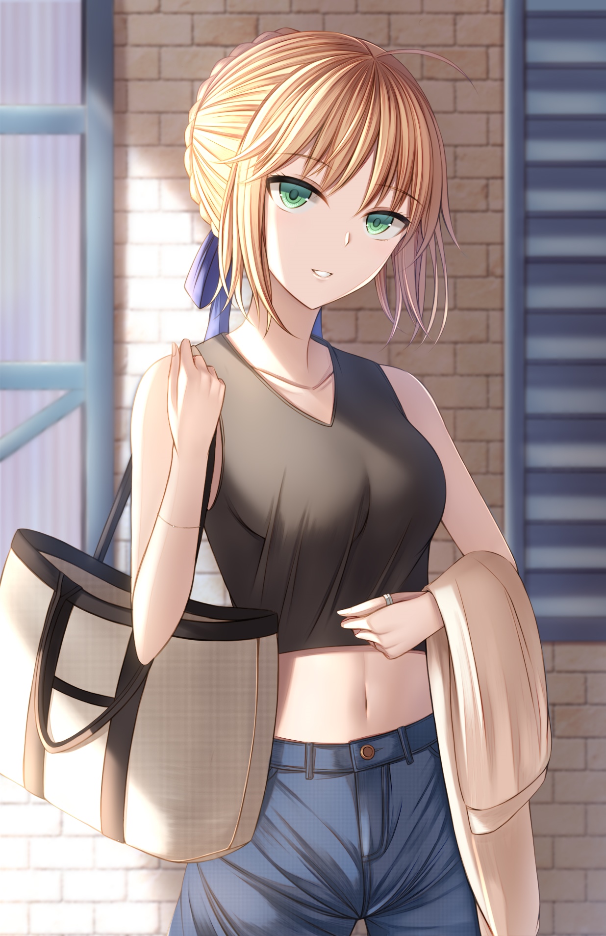 Saber Artoria Pendragon from Fate/Grand Order HD Phone Wallpaper
