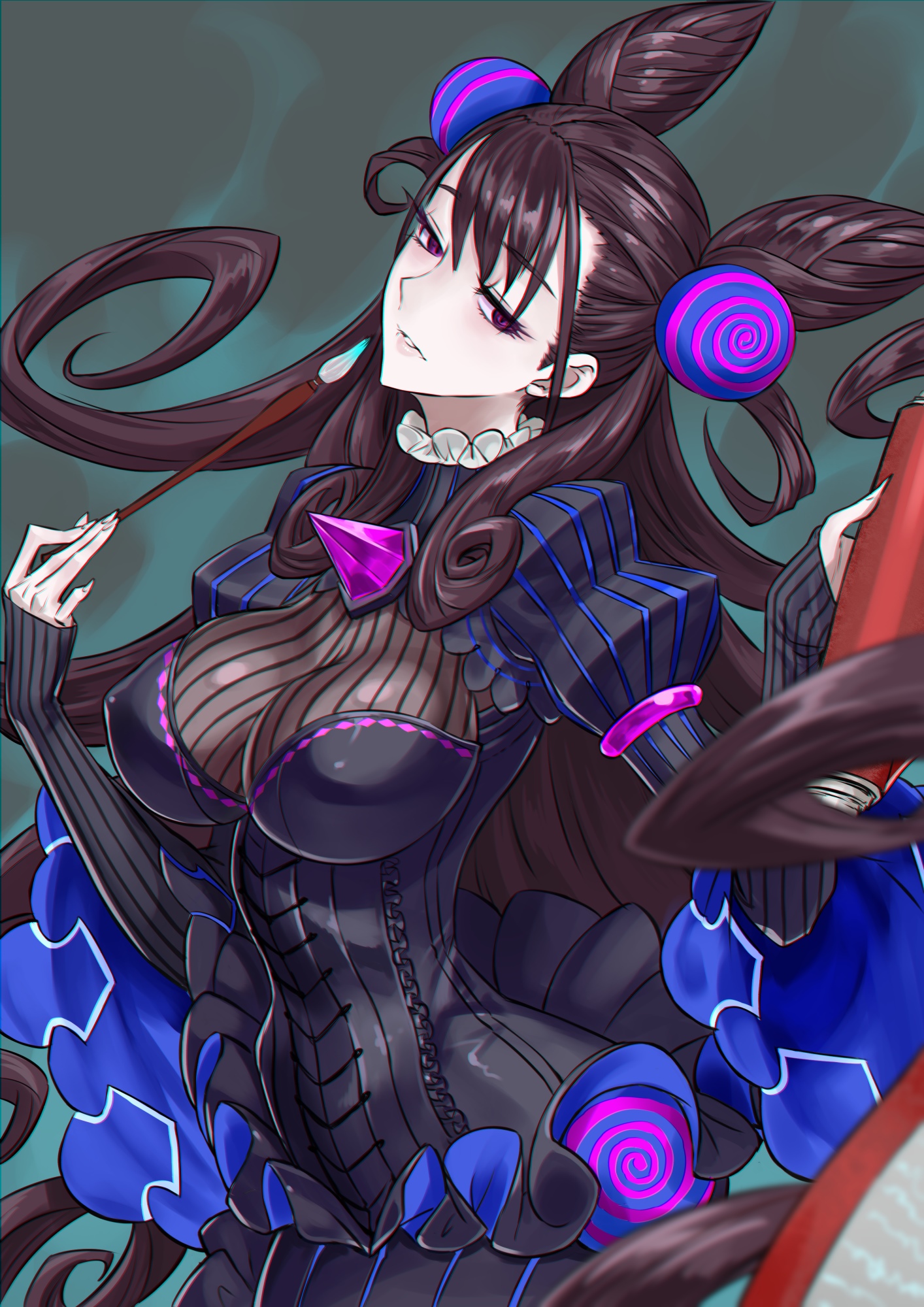 Murasaki Shikibu fan art from Fate/Grand Order HD Phone Wallpaper