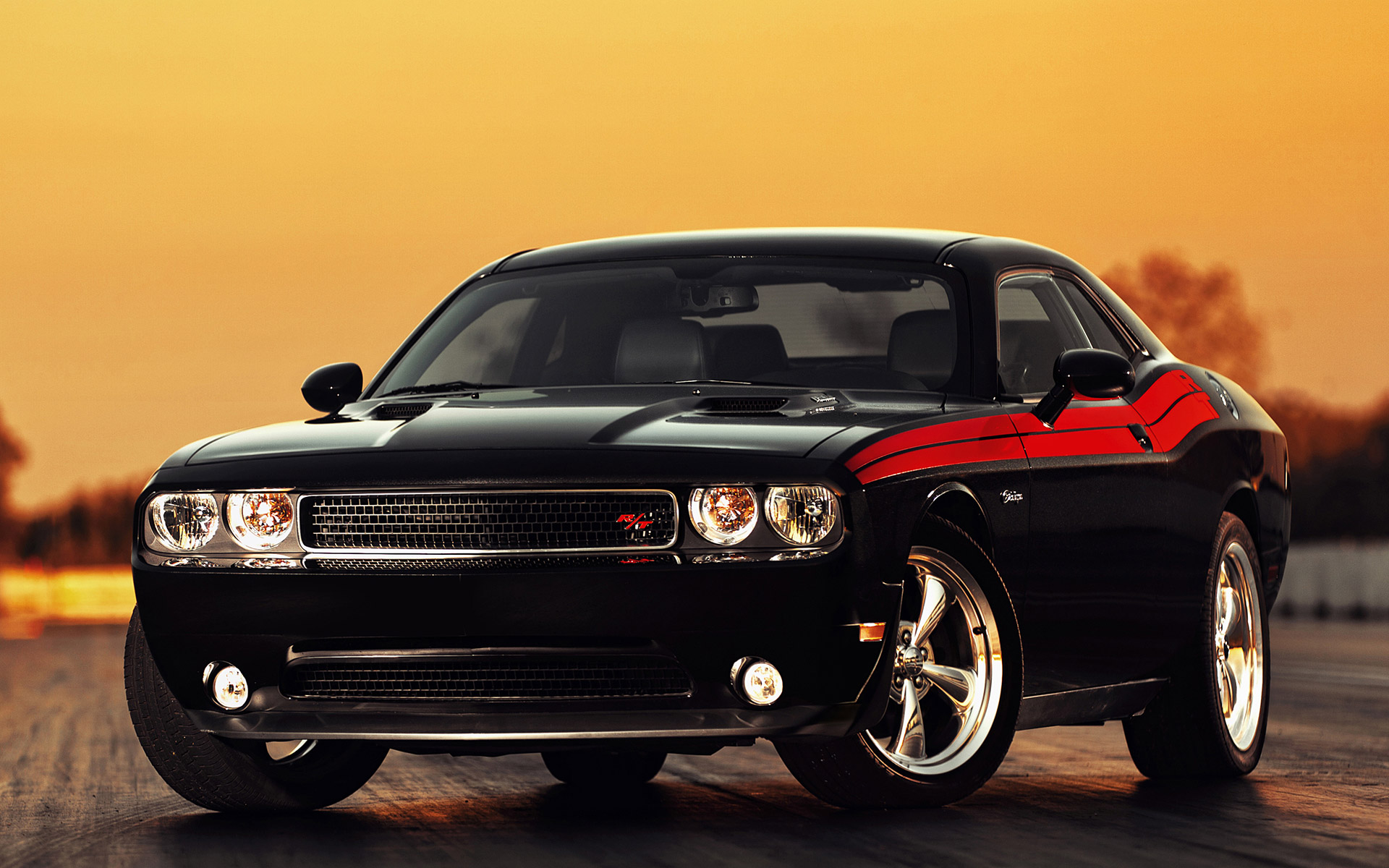 2011 Dodge Challenger R/T Classic Muscle Car HD Wallpaper