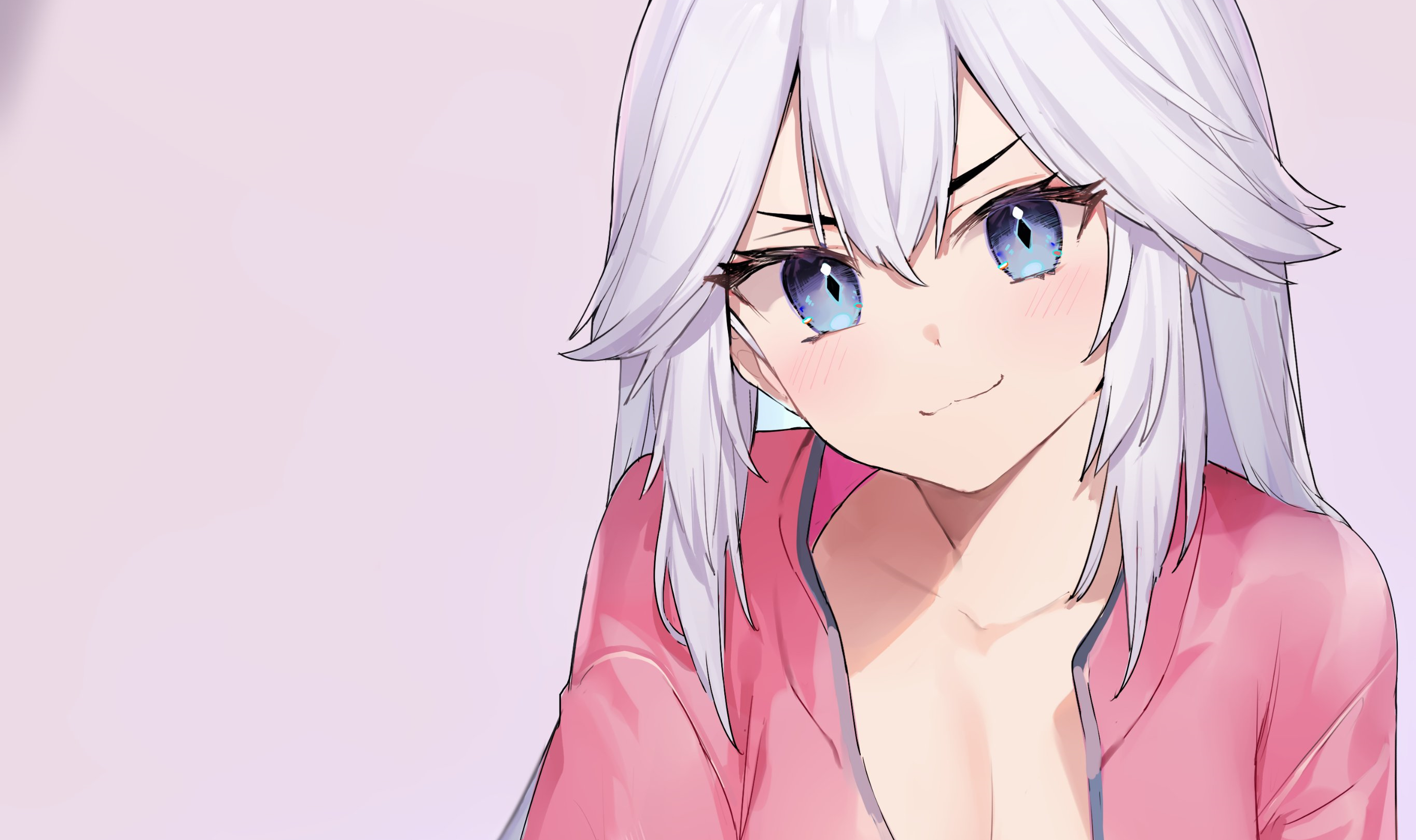 Veibae in a pink jacket HD Wallpaper