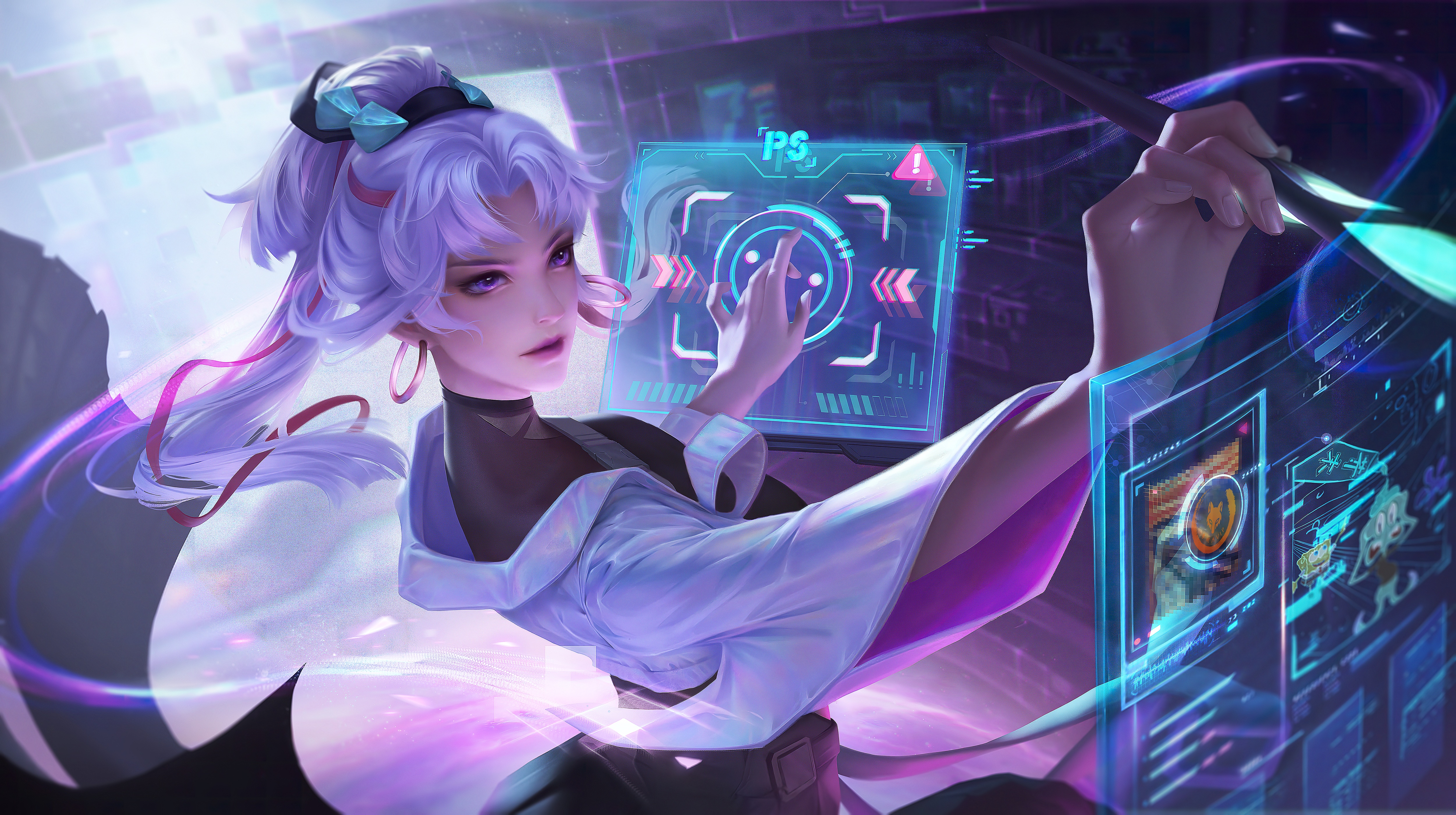 4K Honor of Kings: Digital Artist HD Wallpaper