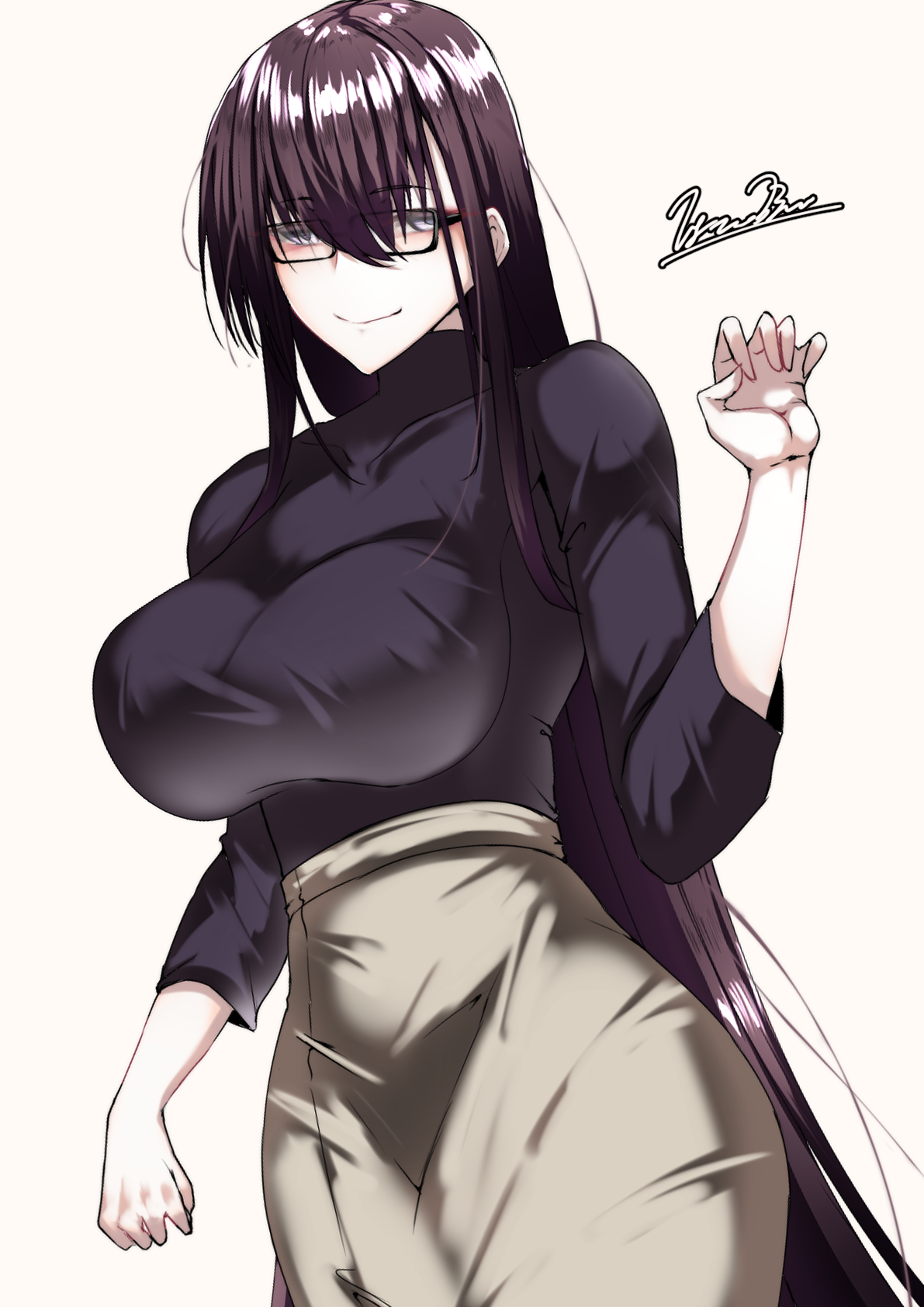 Murasaki Shikibu from Fate/Grand Order fan art HD Phone Wallpaper